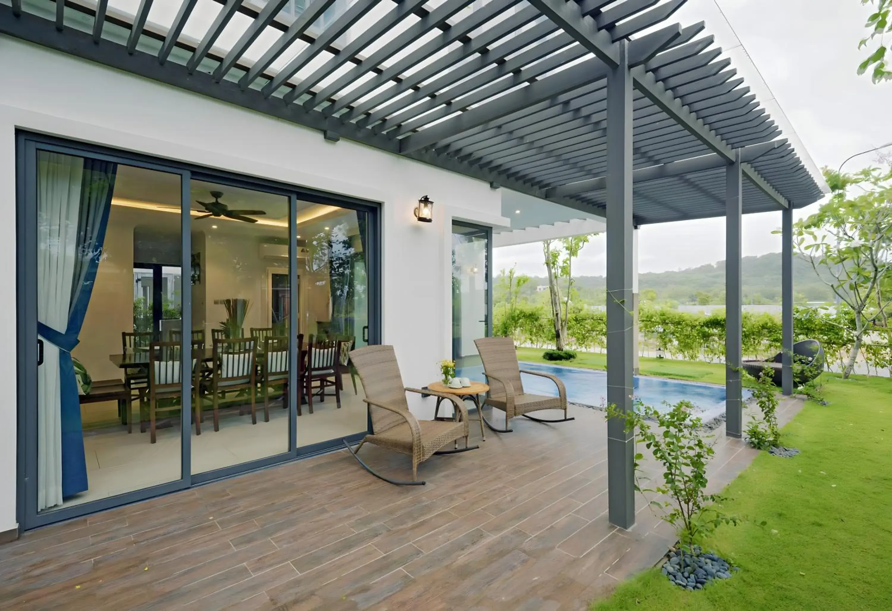 Three-Bedroom Villa with Garden View in Sunset Sanato Resort & Villas Three-Bedroom Villa with Garden View in Sunset Sanato Resort & Villas