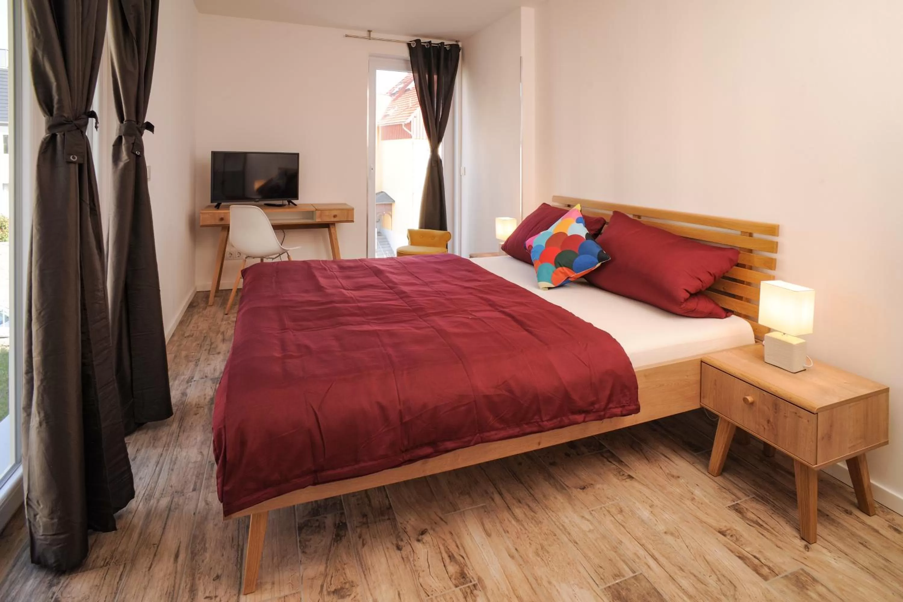 Bedroom, Bed in Designapartments Sweet Home - Sennhütte 11