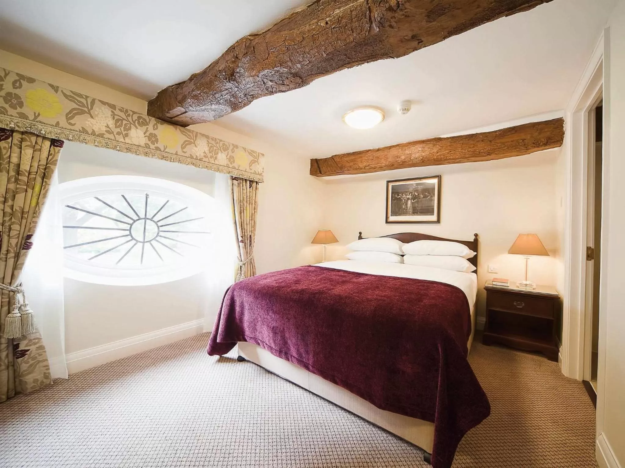 Bedroom, Bed in Macdonald Alveston Manor Hotel & Spa