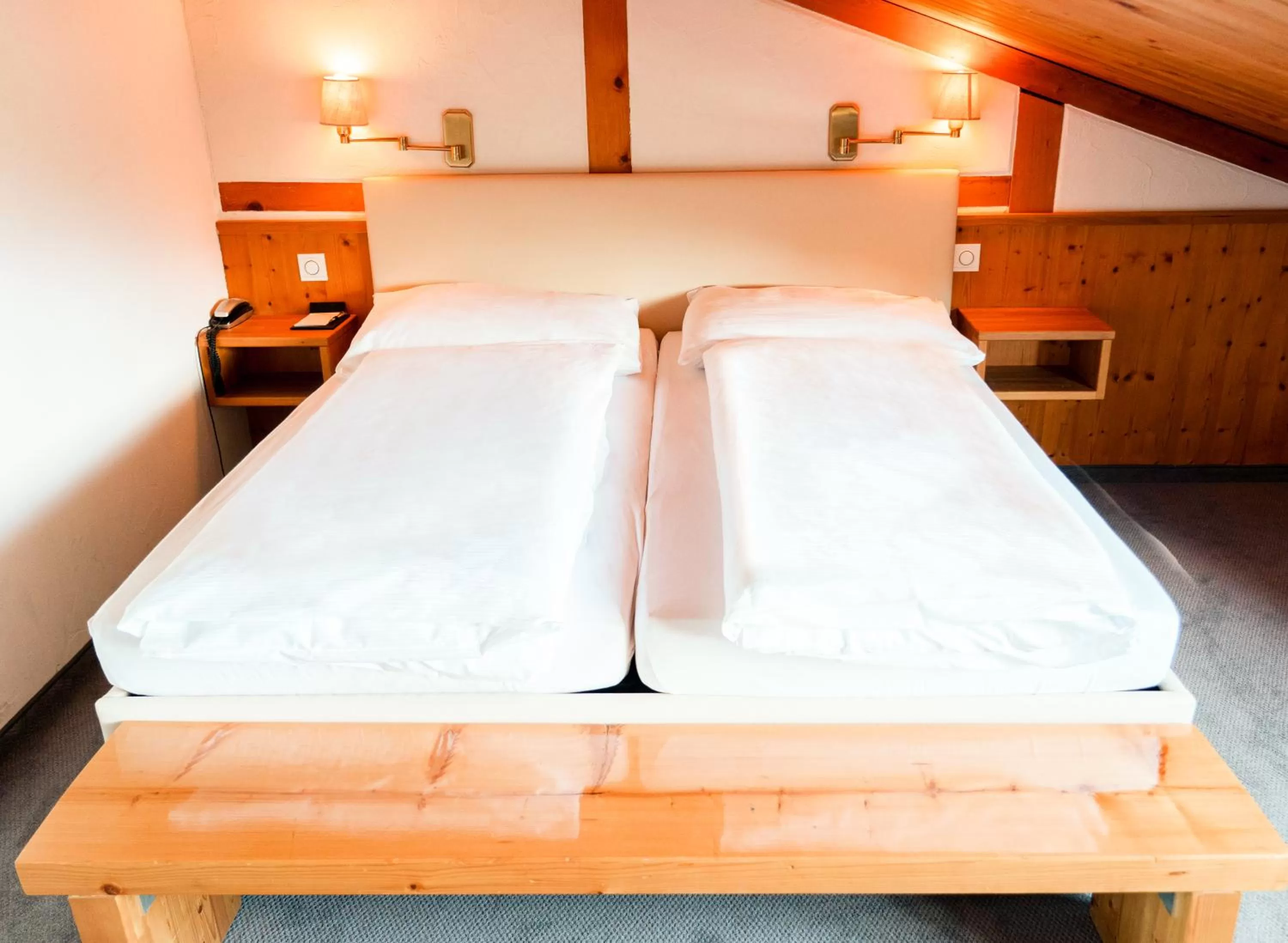 Bed in Hillsite Smart Hotel Flims
