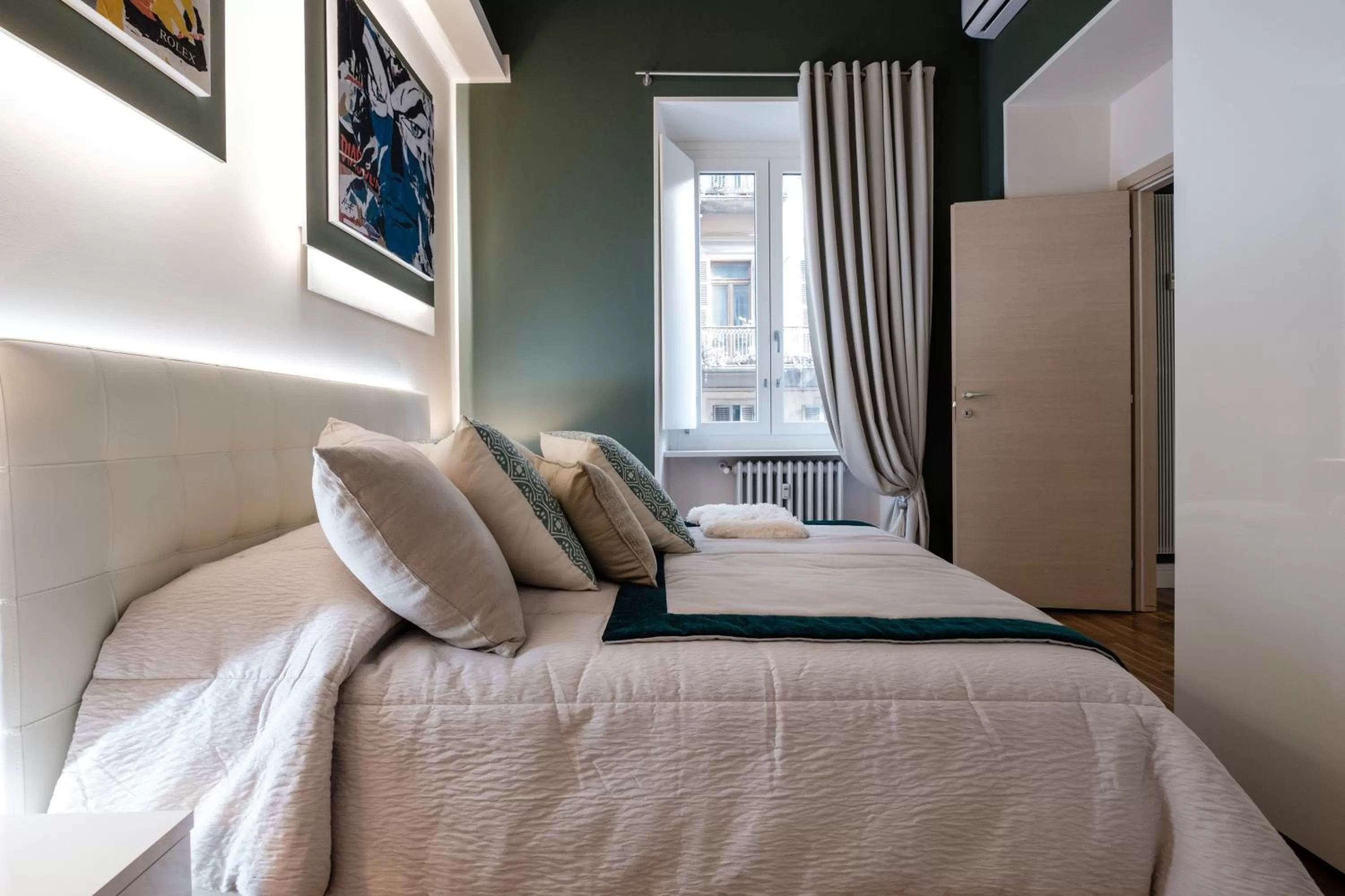 Bedroom, Bed in Apart Hotel Torino