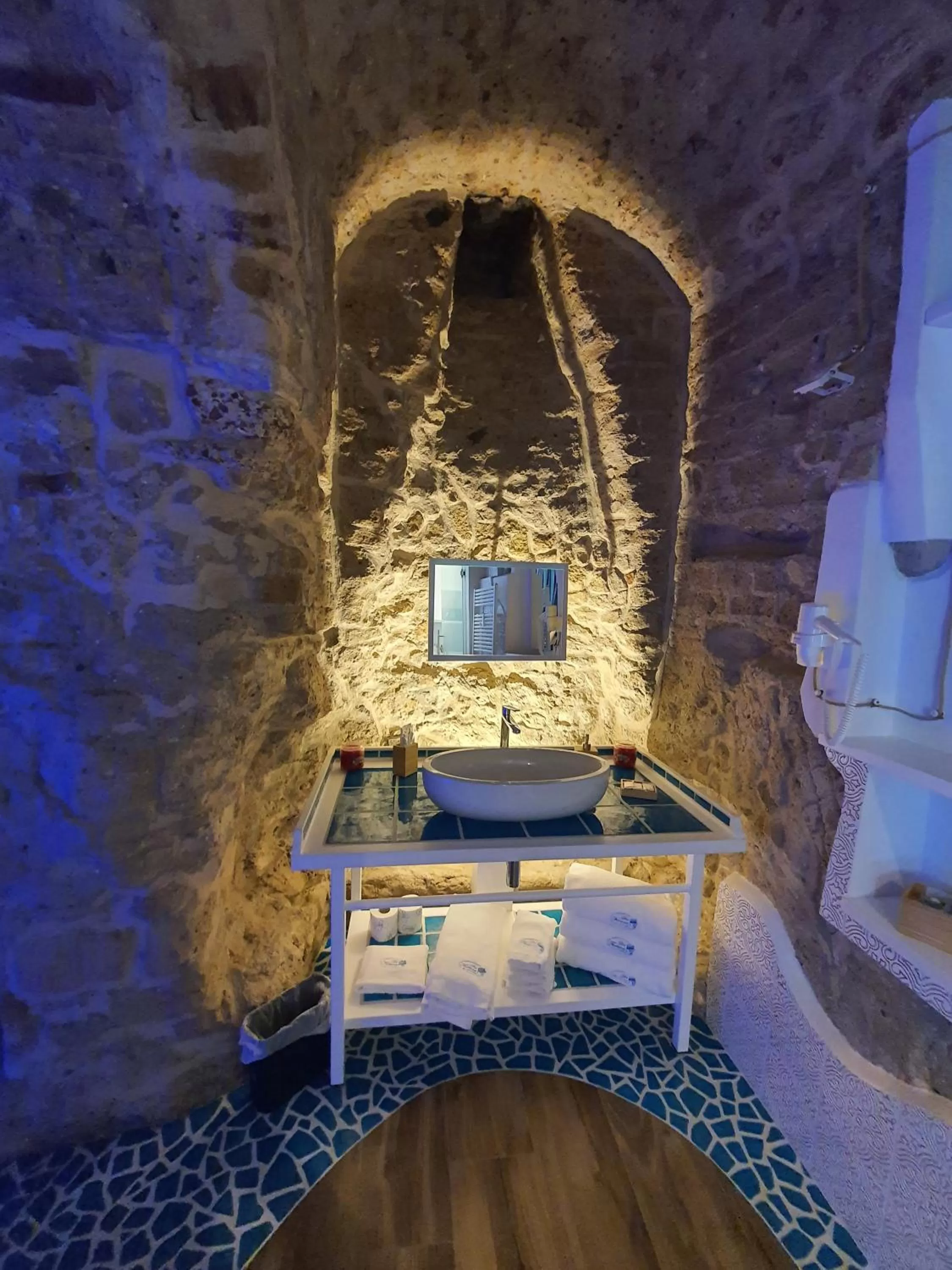 Bathroom in b&b Dea Fortuna