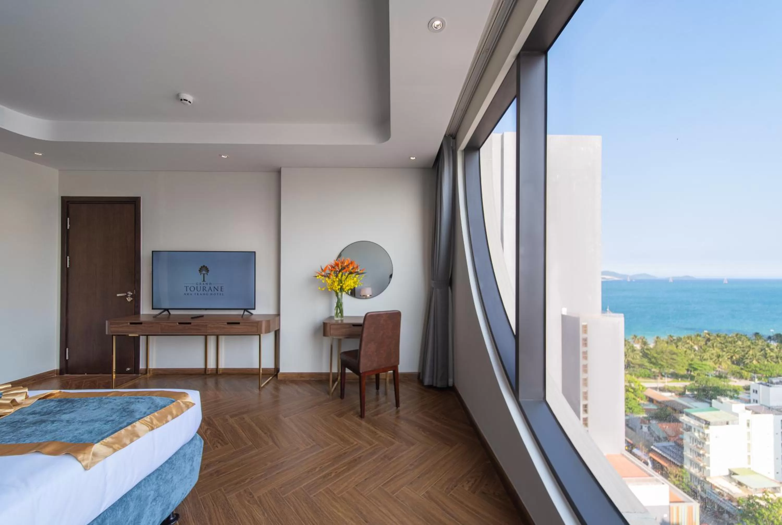 Bed in Grand Tourane Nha Trang Hotel