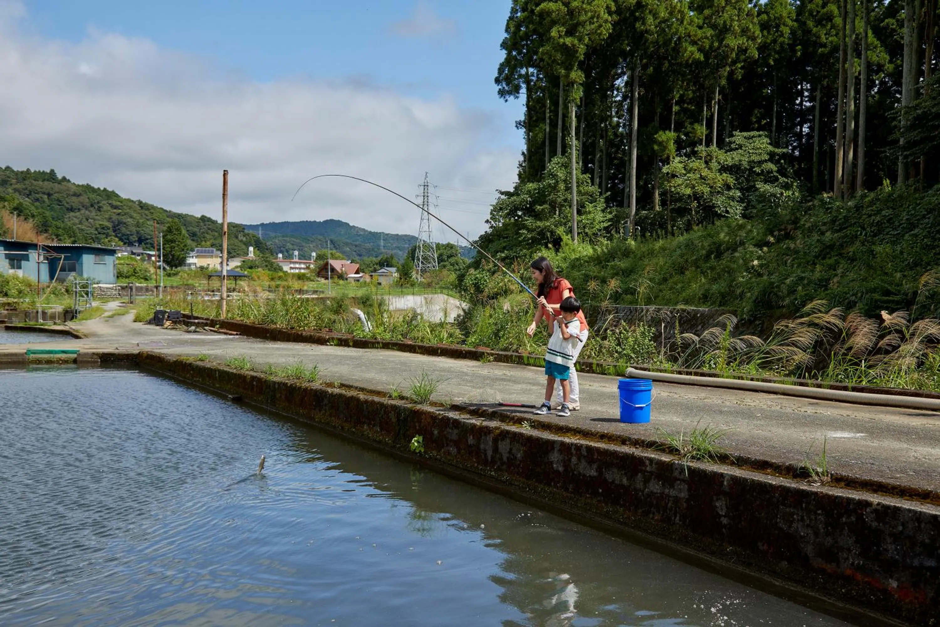 Fishing in Fuji Speedway Hotel, in The Unbound Collection by Hyatt