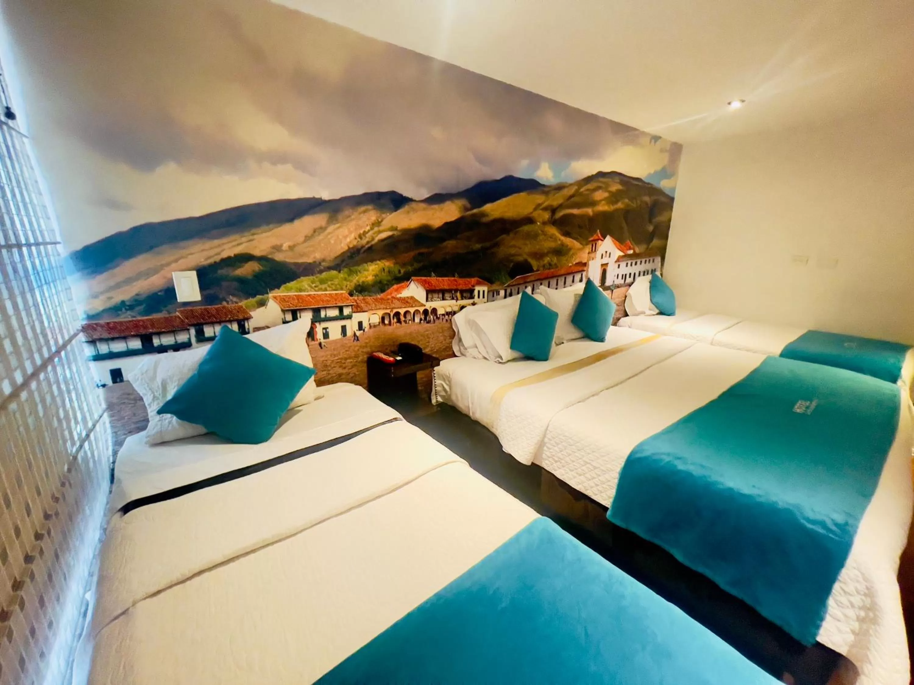 Photo of the whole room, Bed in Hotel Santa Cruz Bogotá