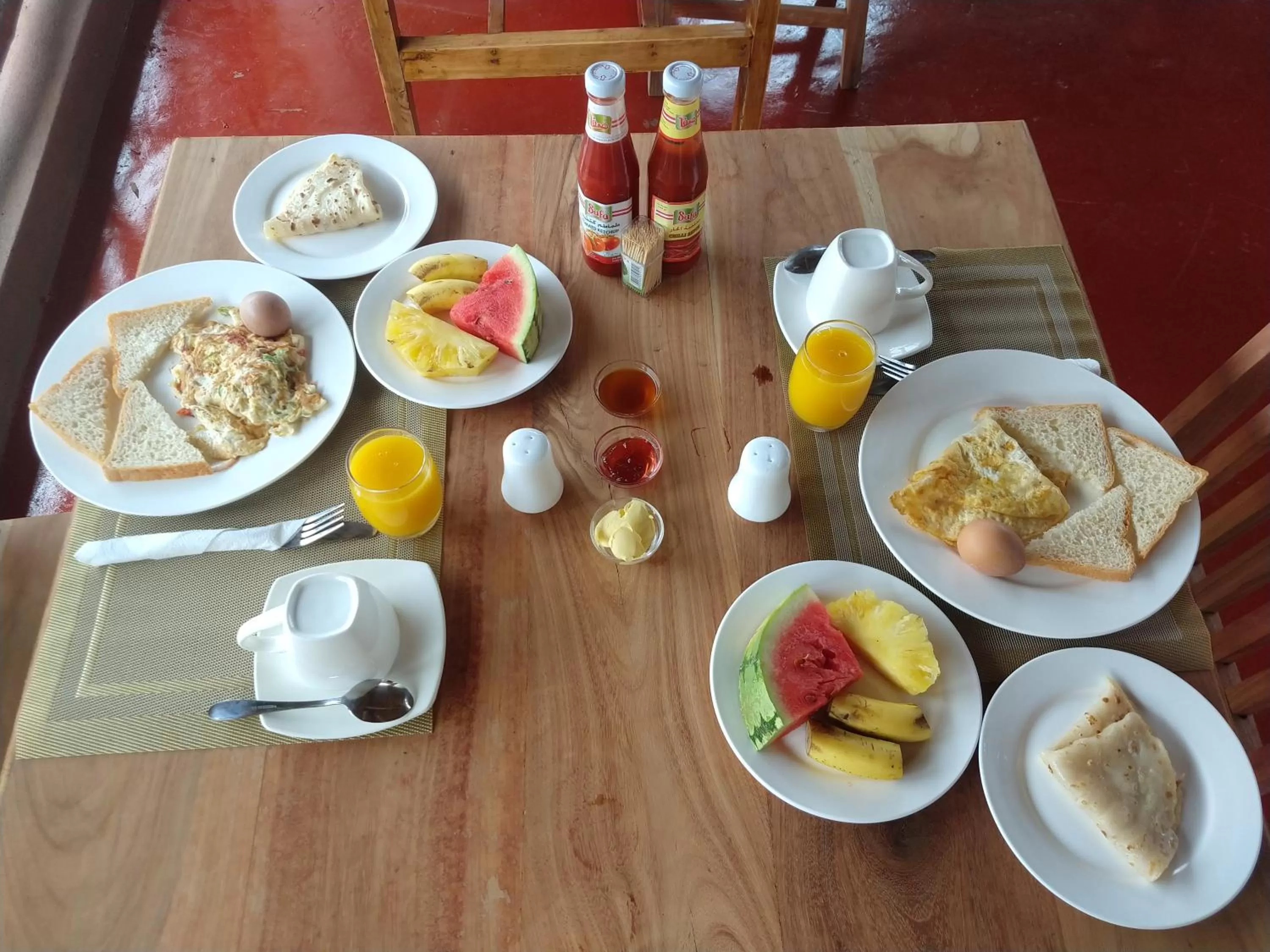 Breakfast in Nungwi Heritage Resort