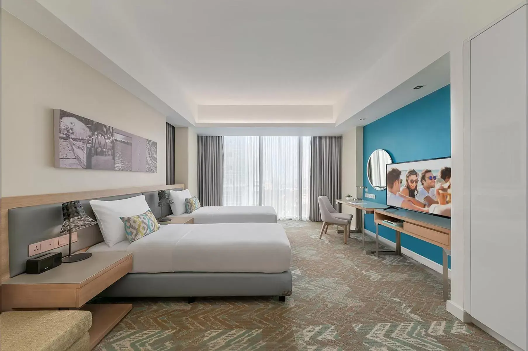 Studio Executive Twin in Citadines Cebu City Studio Executive Twin in Citadines Cebu City
