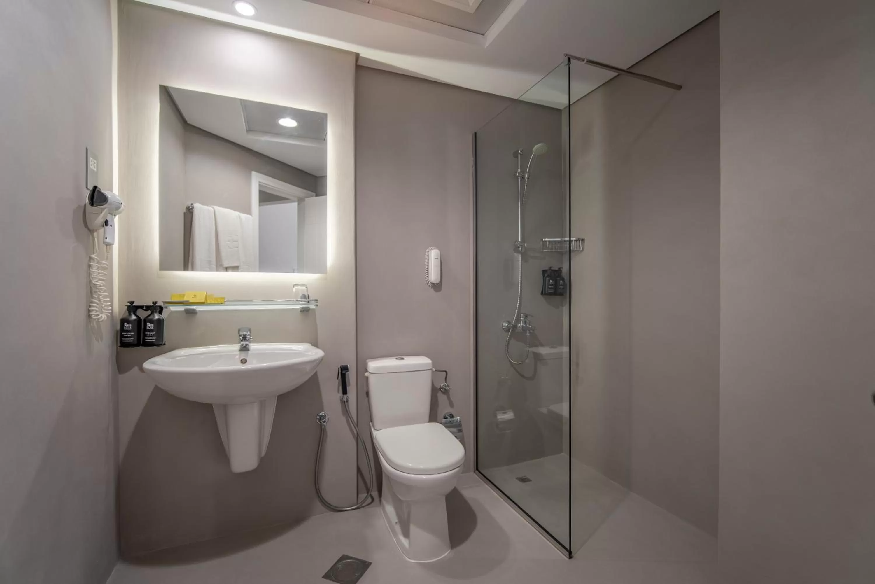 Bathroom in Rose Garden Hotel Apartments - Al Barsha, Near Metro Station