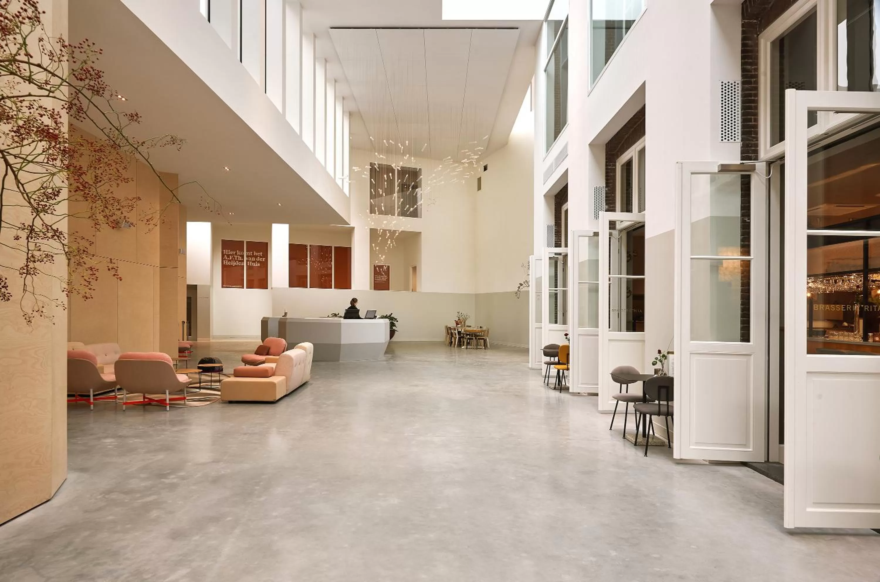 Lobby or reception in Hotel Mariënhage