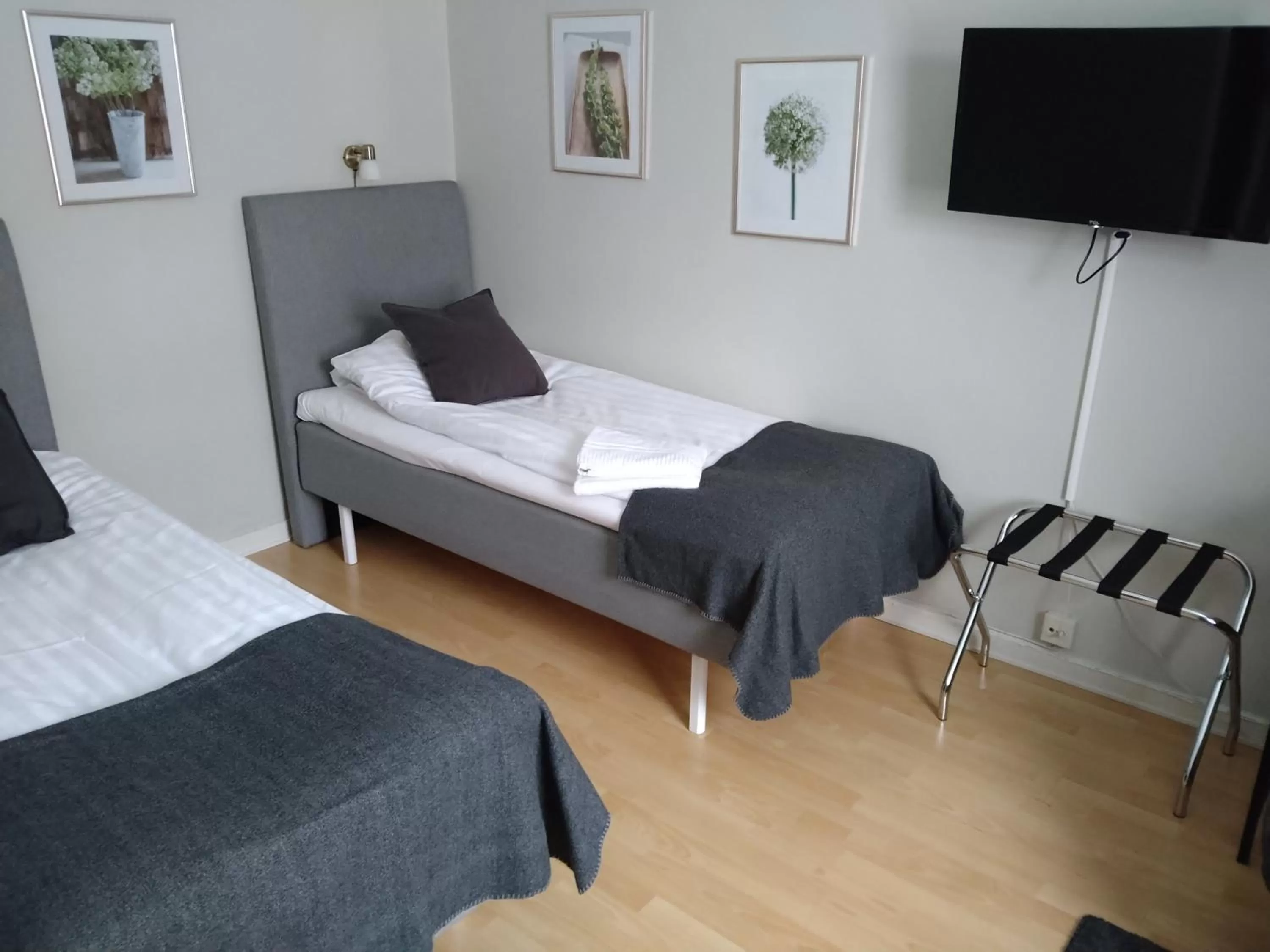 Bed in Hotell Strandvillan B&B