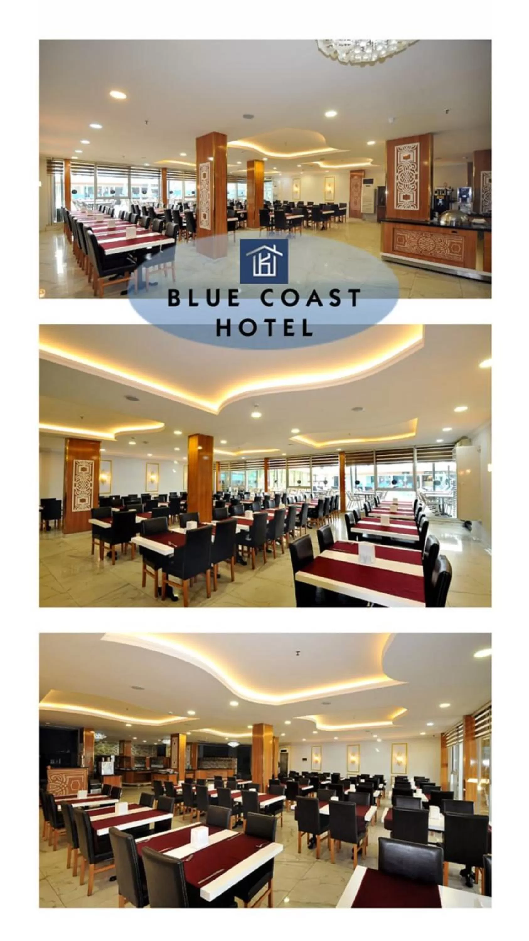Restaurant/places to eat in UK BLUE COAST HOTEL Adult Only