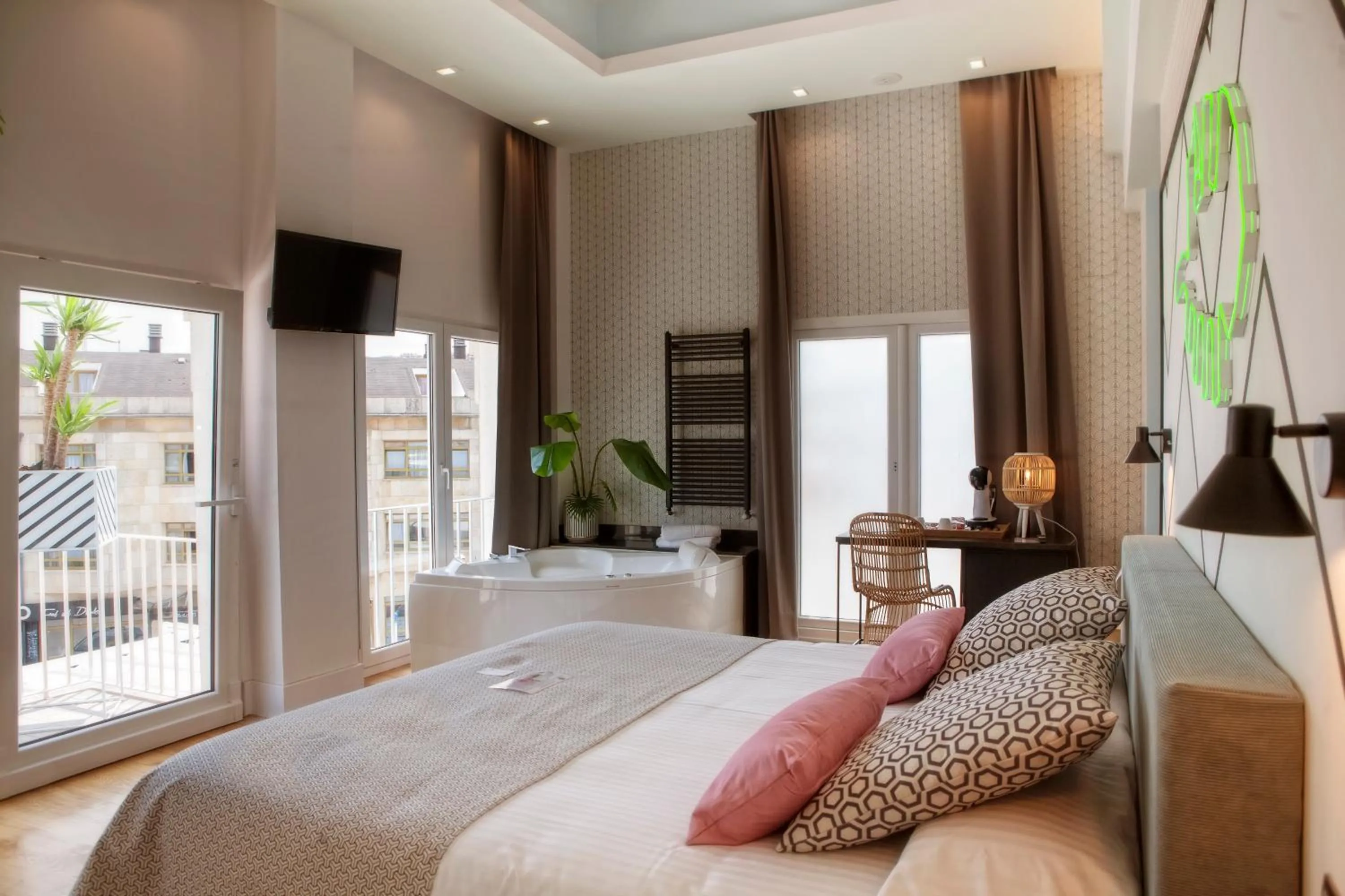 Bed in Amita Hotel Boutique "Only adults"