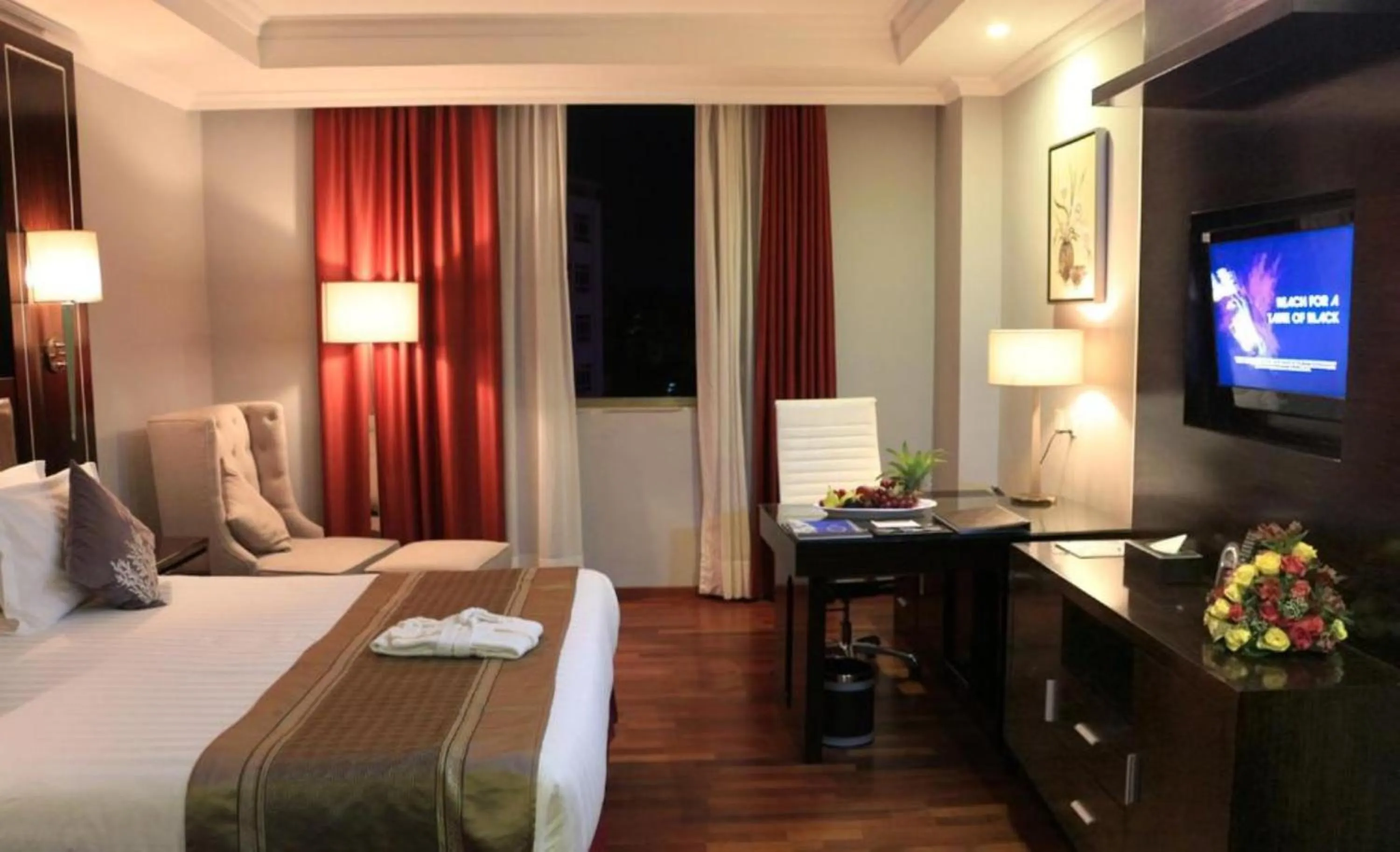 Bed in Saro Maria Hotel