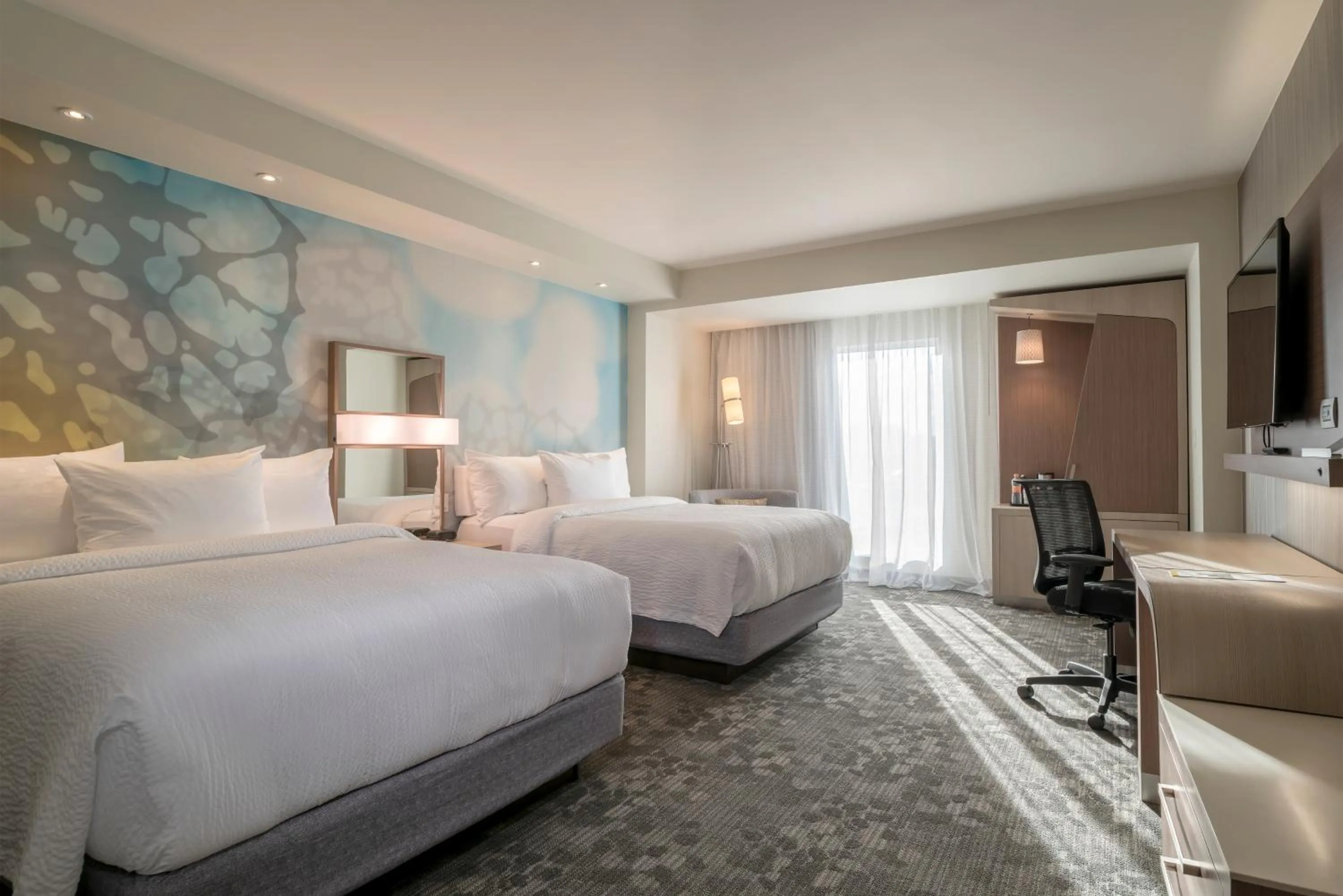 Bed in Courtyard by Marriott Ciudad Juarez