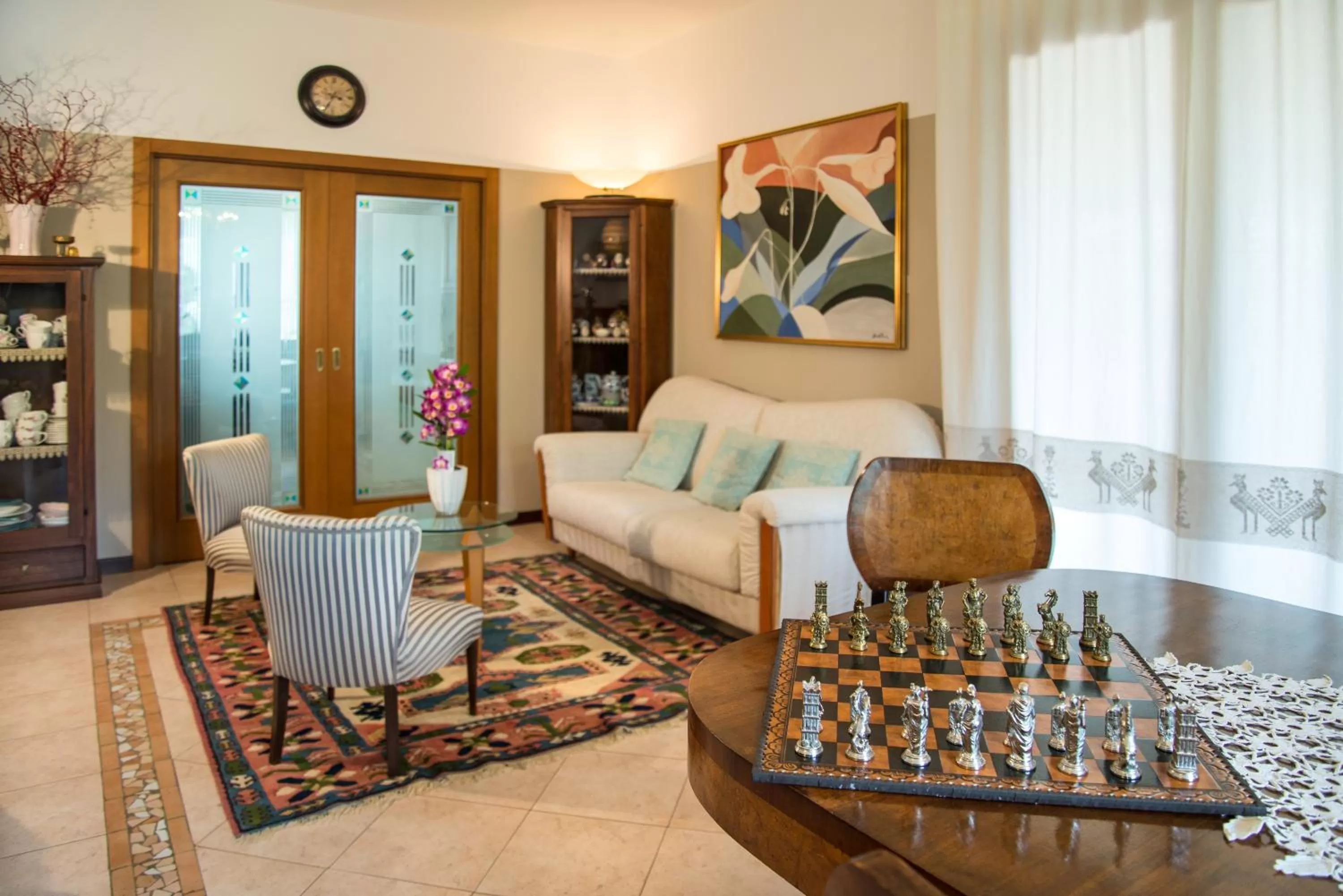 Communal lounge/ TV room, Seating Area in B&B La Valle