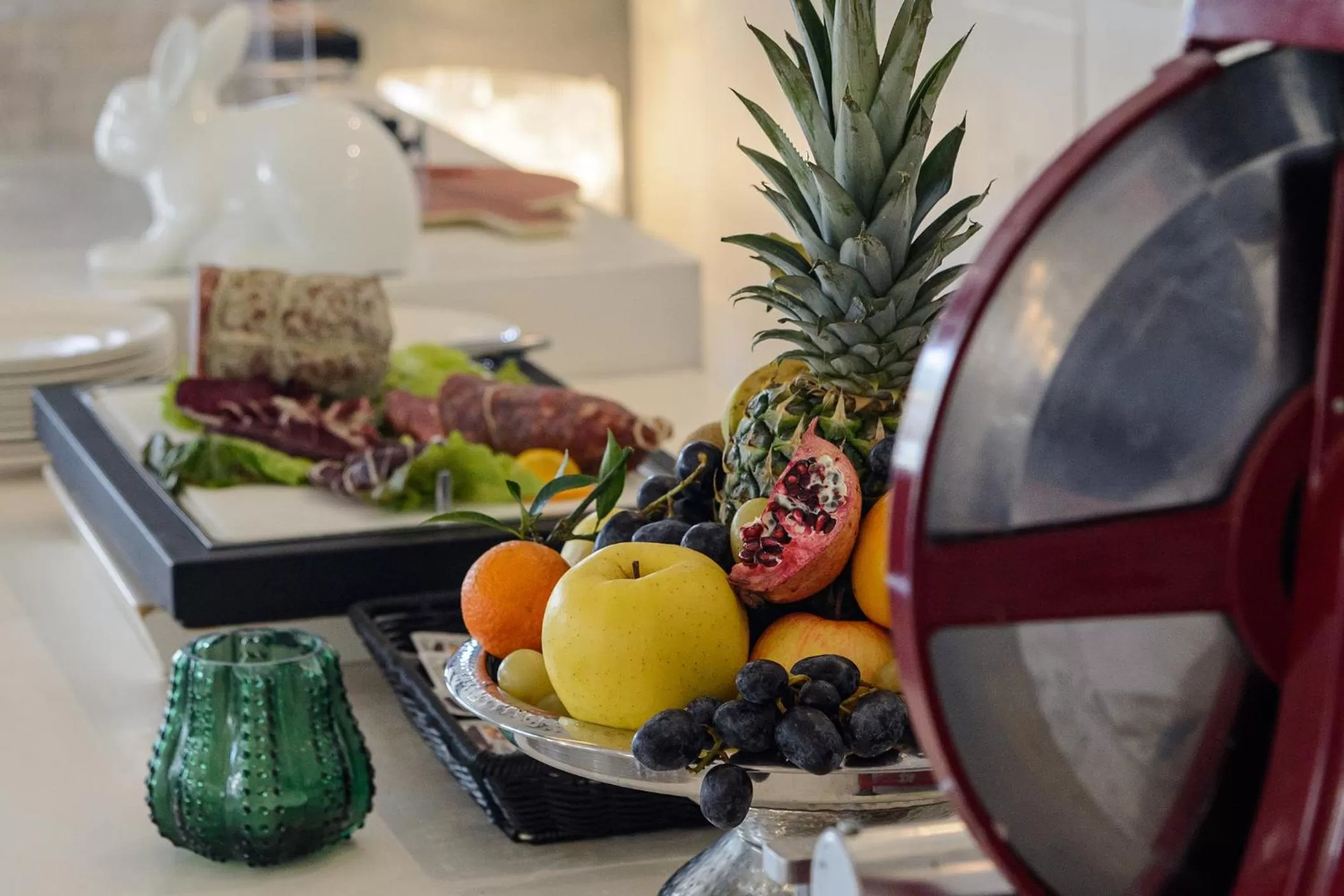 Continental breakfast in Mec Paestum Hotel