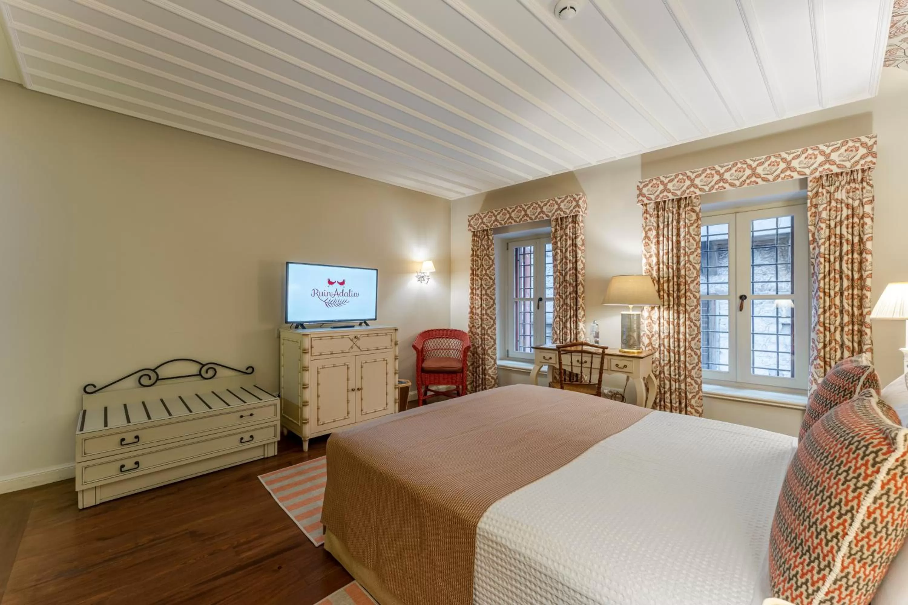 Photo of the whole room, Bed in RuinAdalia Hotel - Adult Only