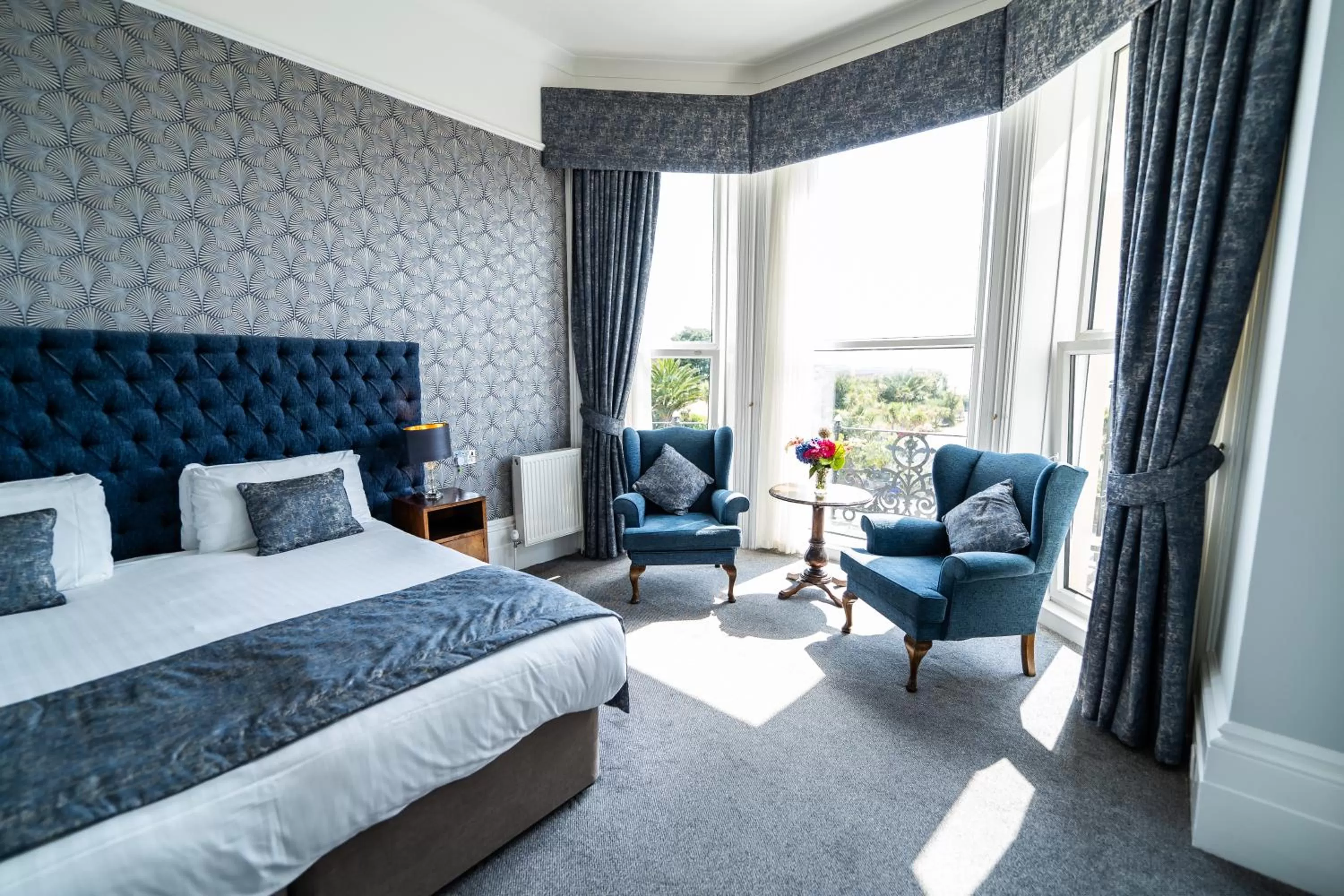 Bedroom, Bed in The Lansdowne, Eastbourne