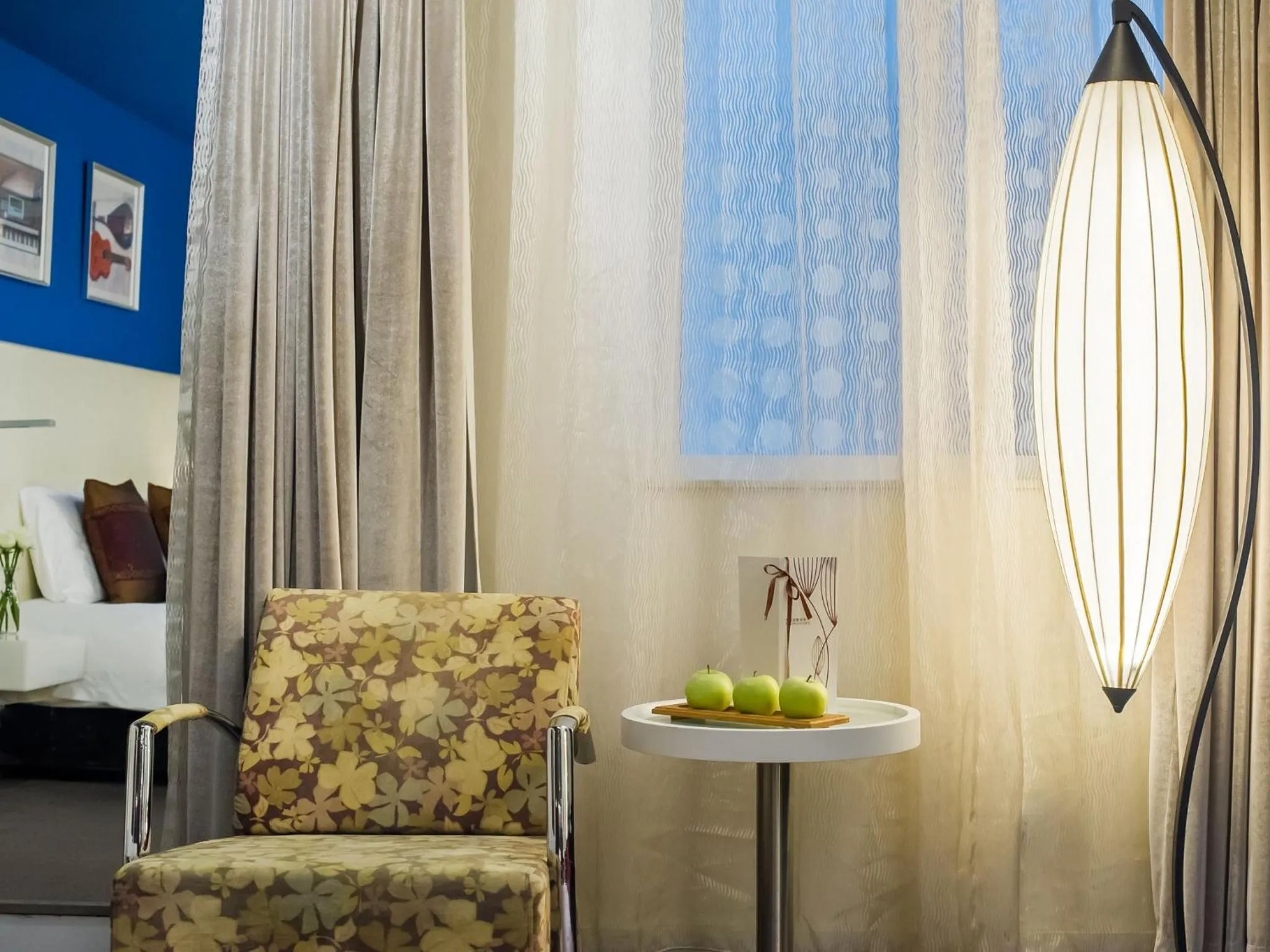 Seating area in Hotel Soul Suzhou