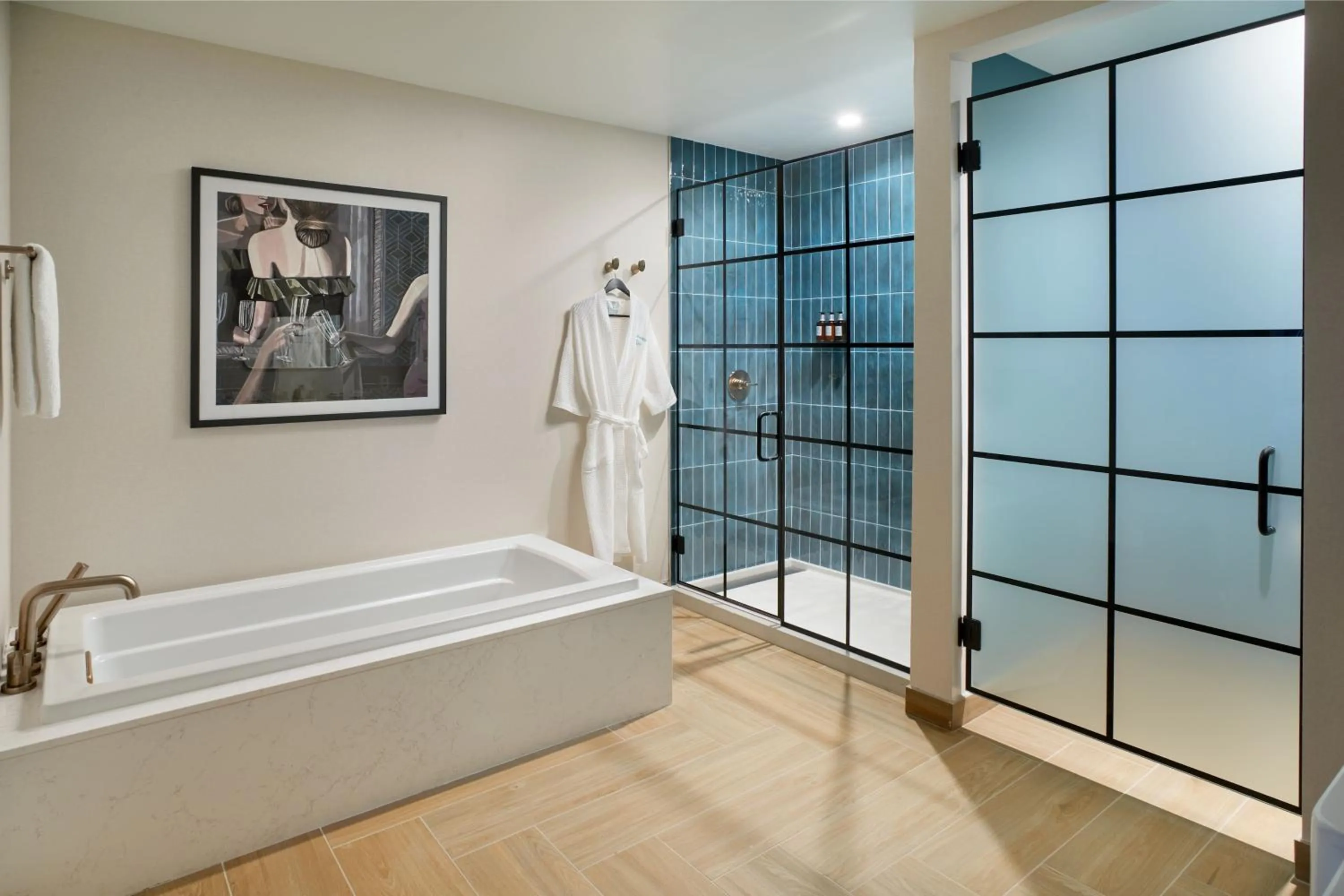 Bathroom in The Alamite, Tuscaloosa, a Tribute Portfolio Hotel