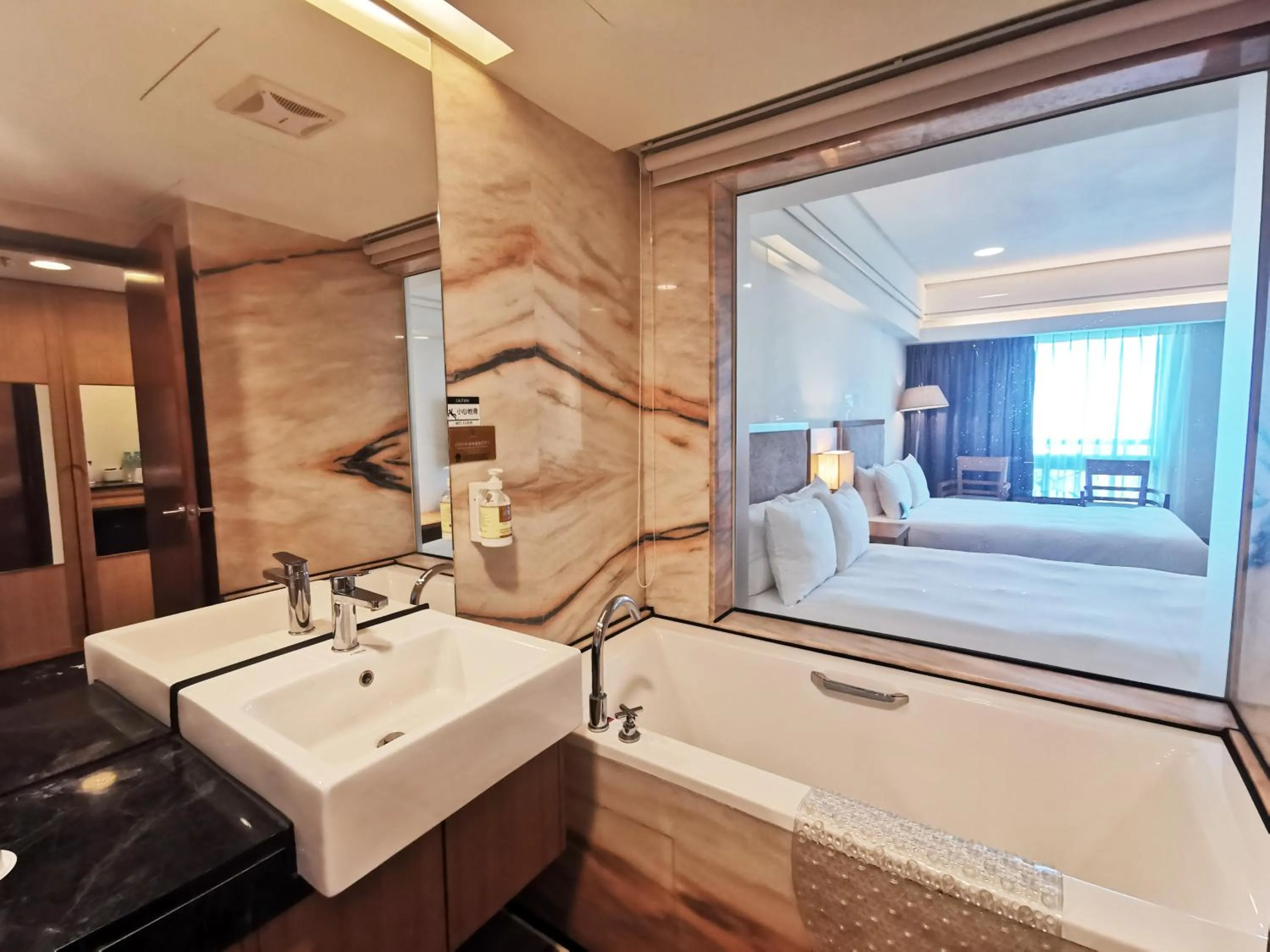 Bathroom in Azure Hotel