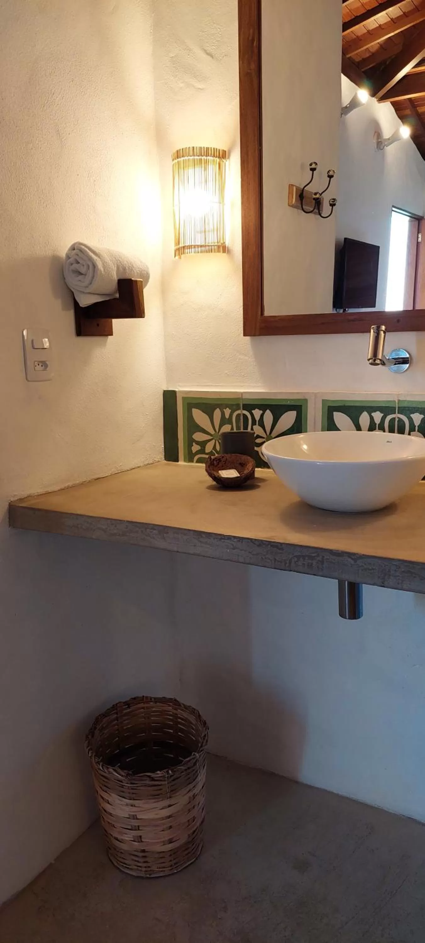 Bathroom in Arataba Hotel Boutique e Bistrô - 150 mts do mar