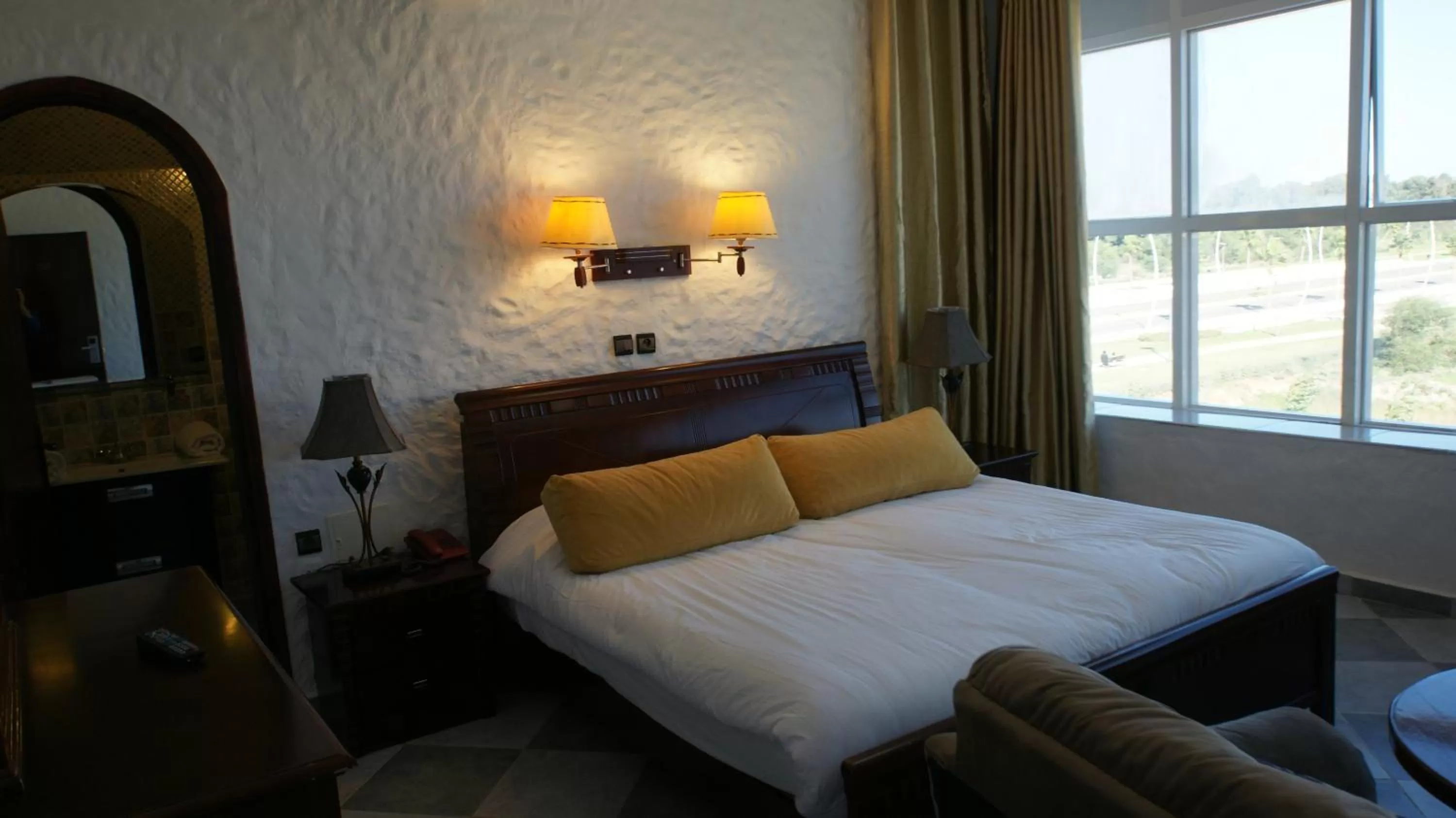 Bed in Hotel Hacienda