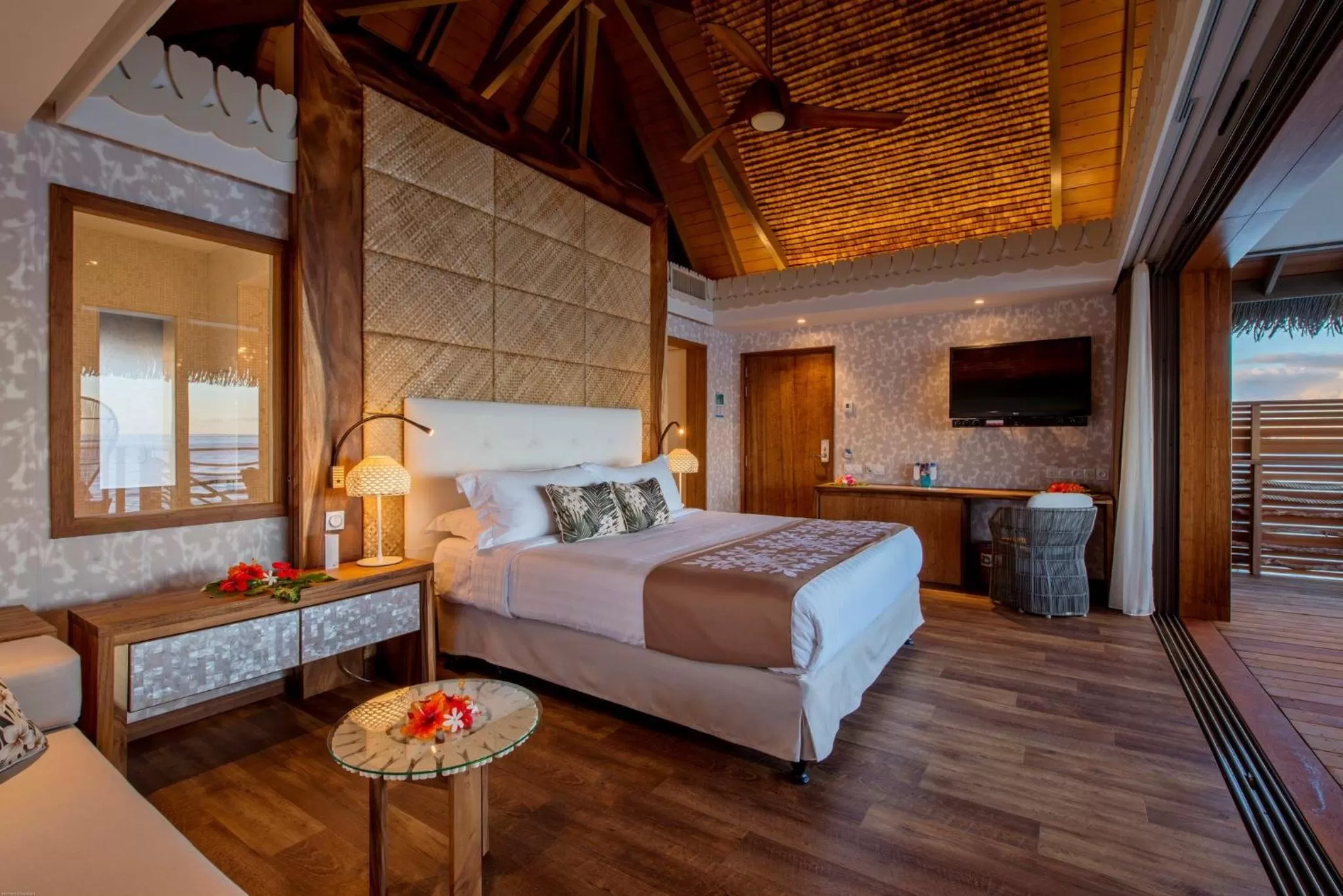 Photo of the whole room, Bed in InterContinental Tahiti Resort & Spa by IHG