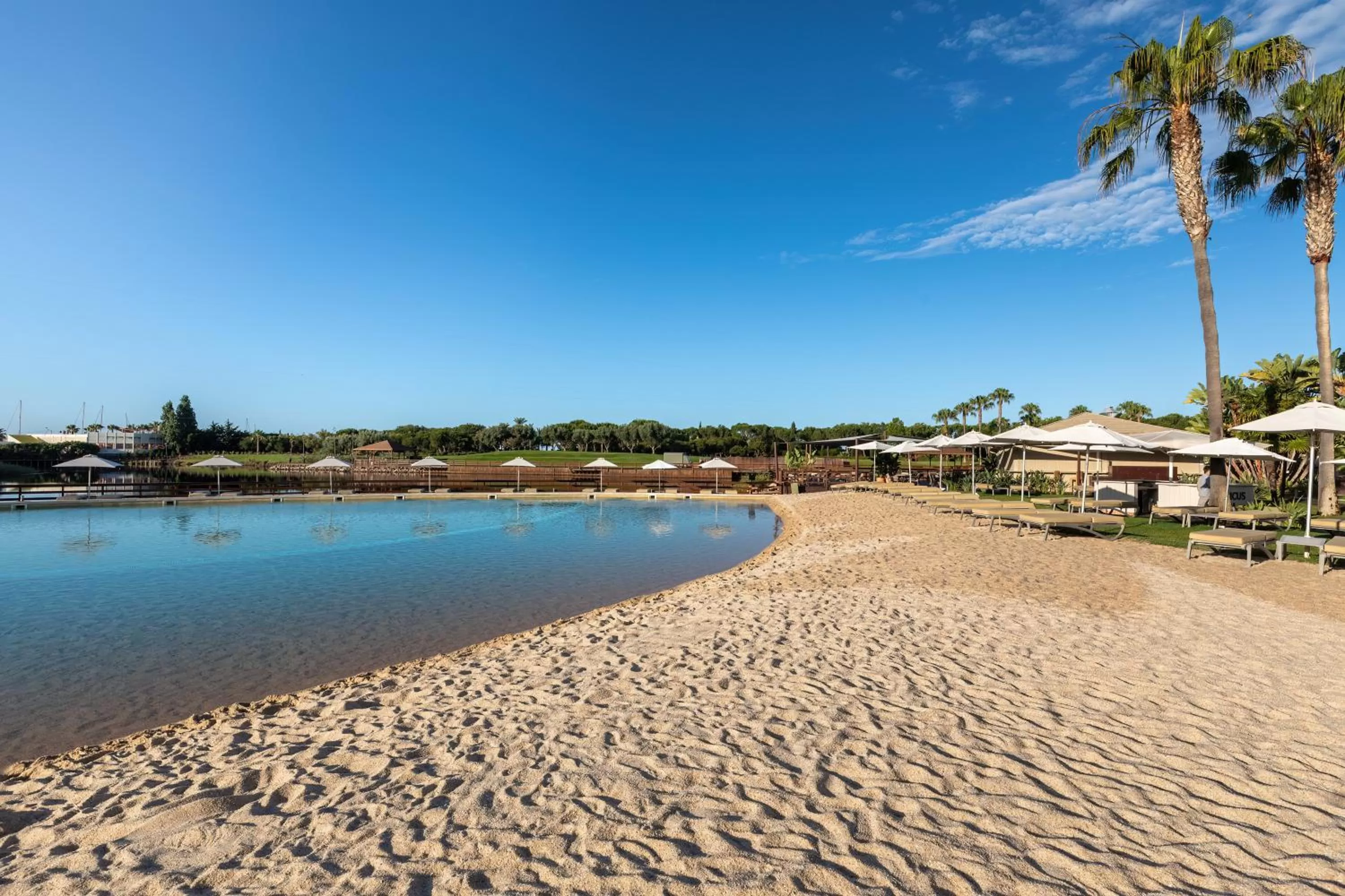 Swimming pool in Domes Lake Algarve, Autograph Collection
