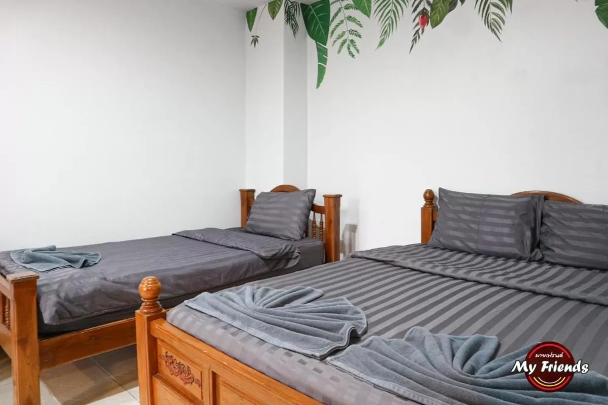 Bed in My Friends Hotel