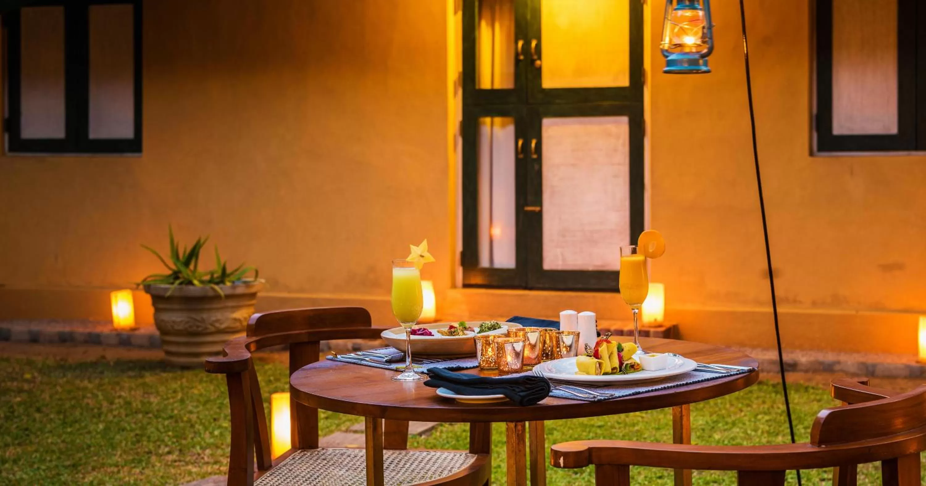 Garden in Jetwing Ayurveda Pavilions