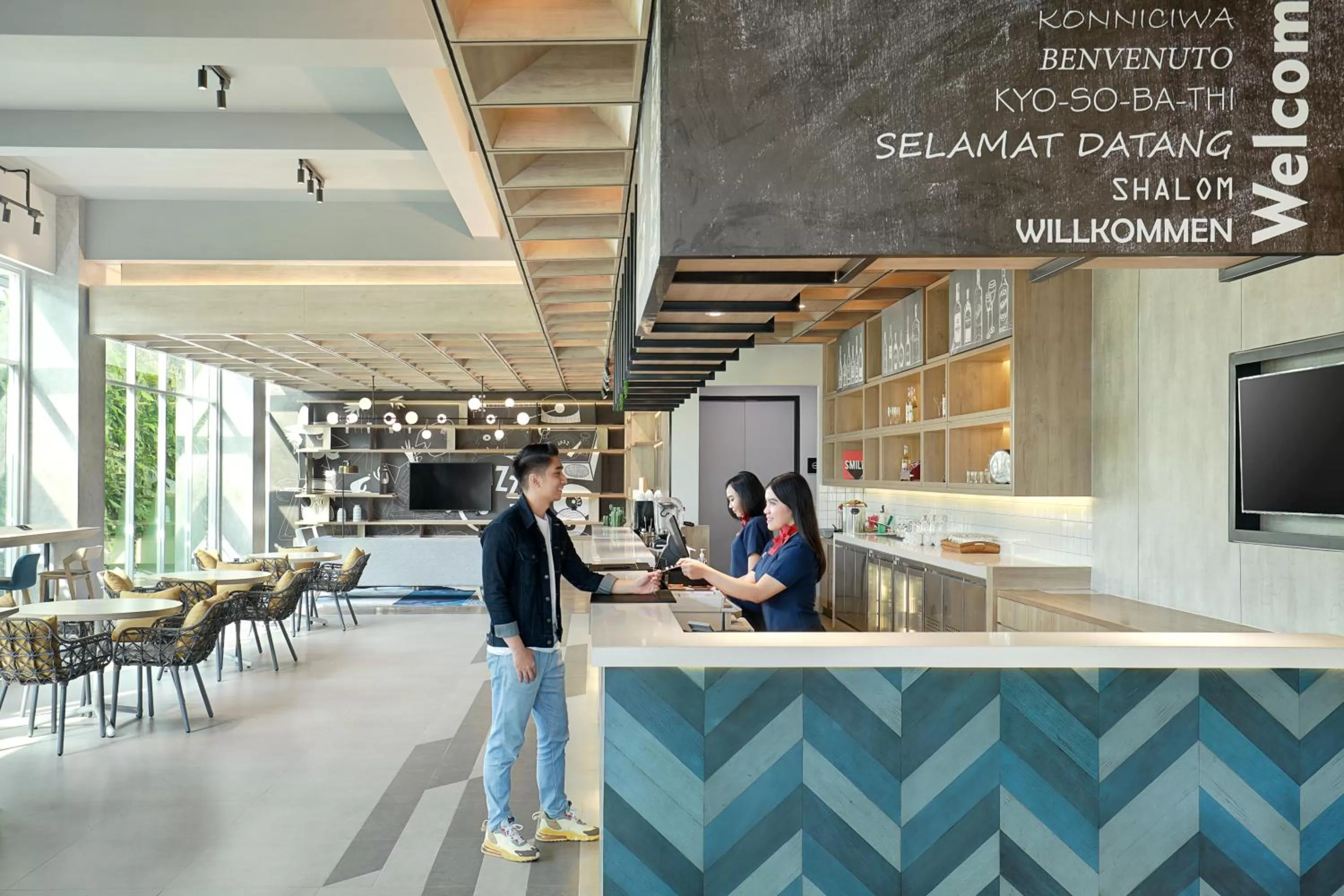 Lobby or reception in Ibis Samarinda