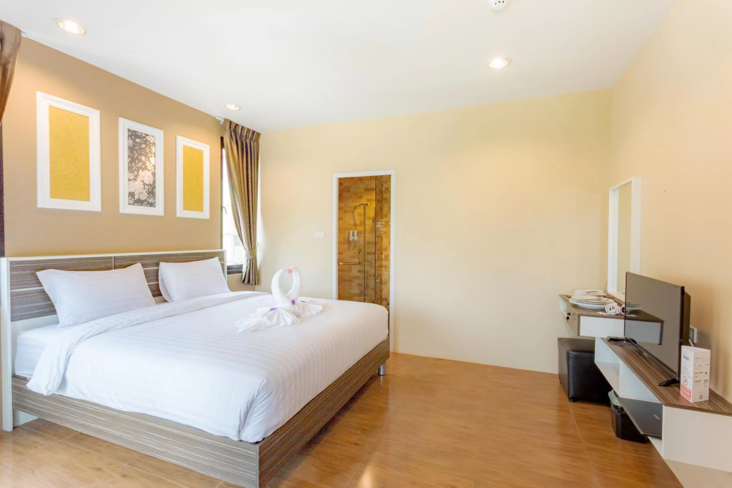 Photo of the whole room, Bed in Grand Inter Hotel