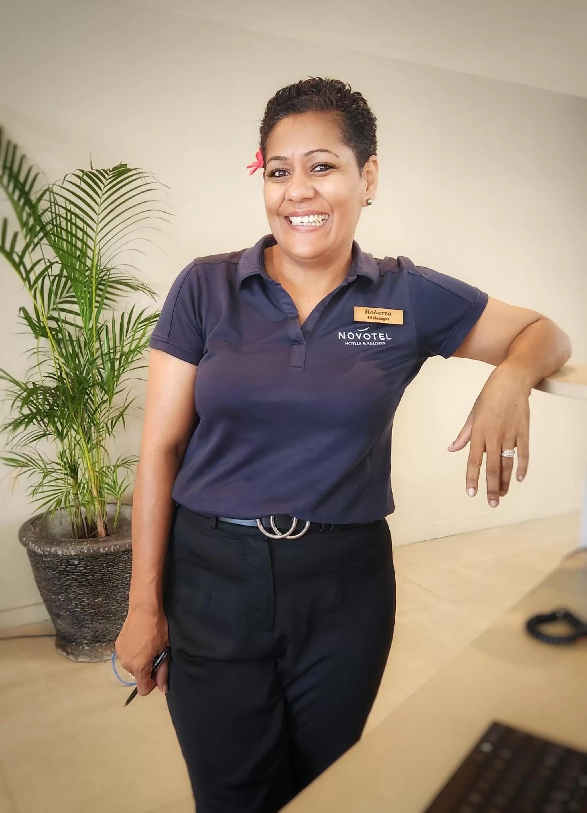 Staff in Novotel Suva Lami Bay