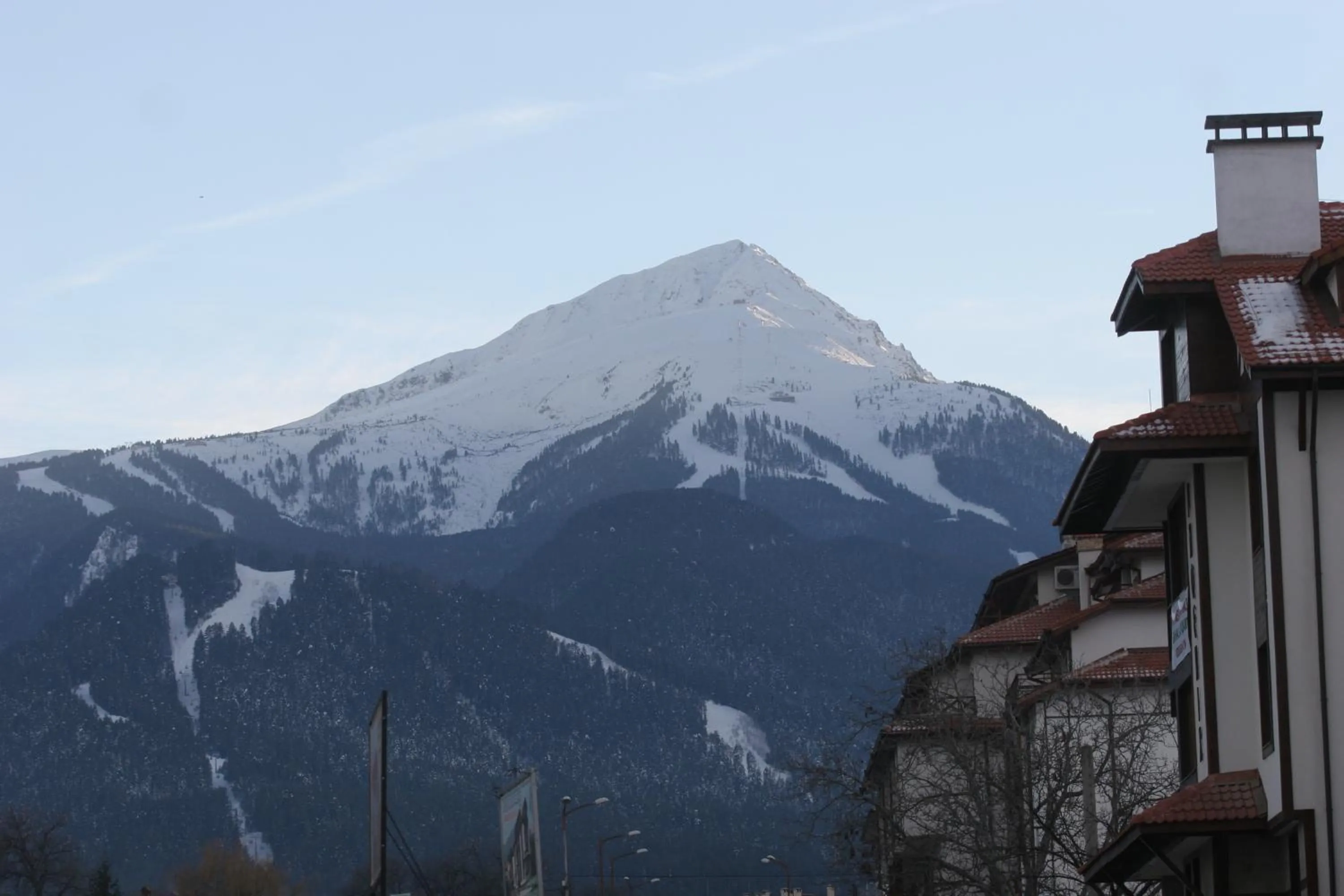 Mountain view in Evelina Palace Hotel