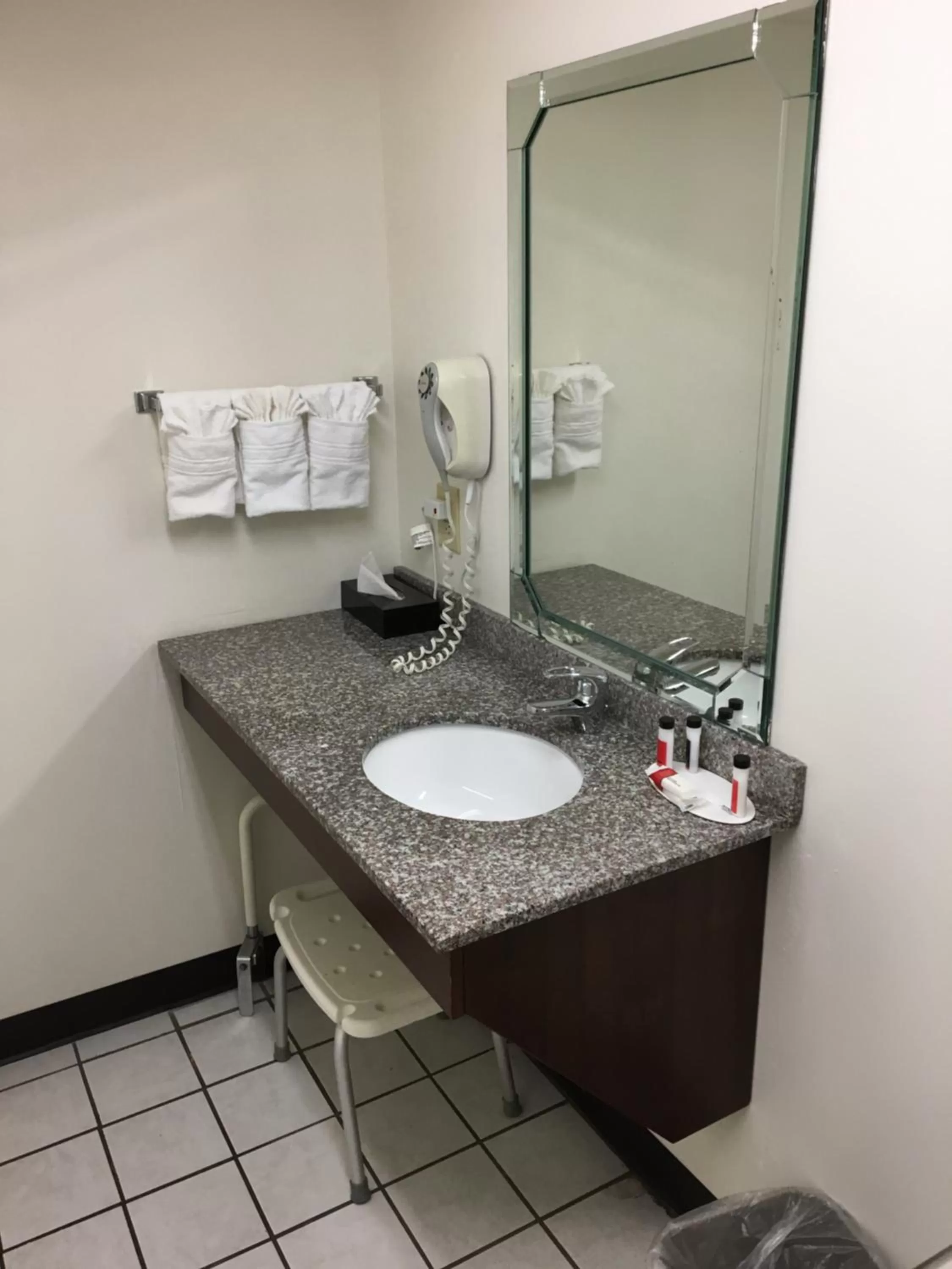 Bathroom in Days Inn by Wyndham Madison