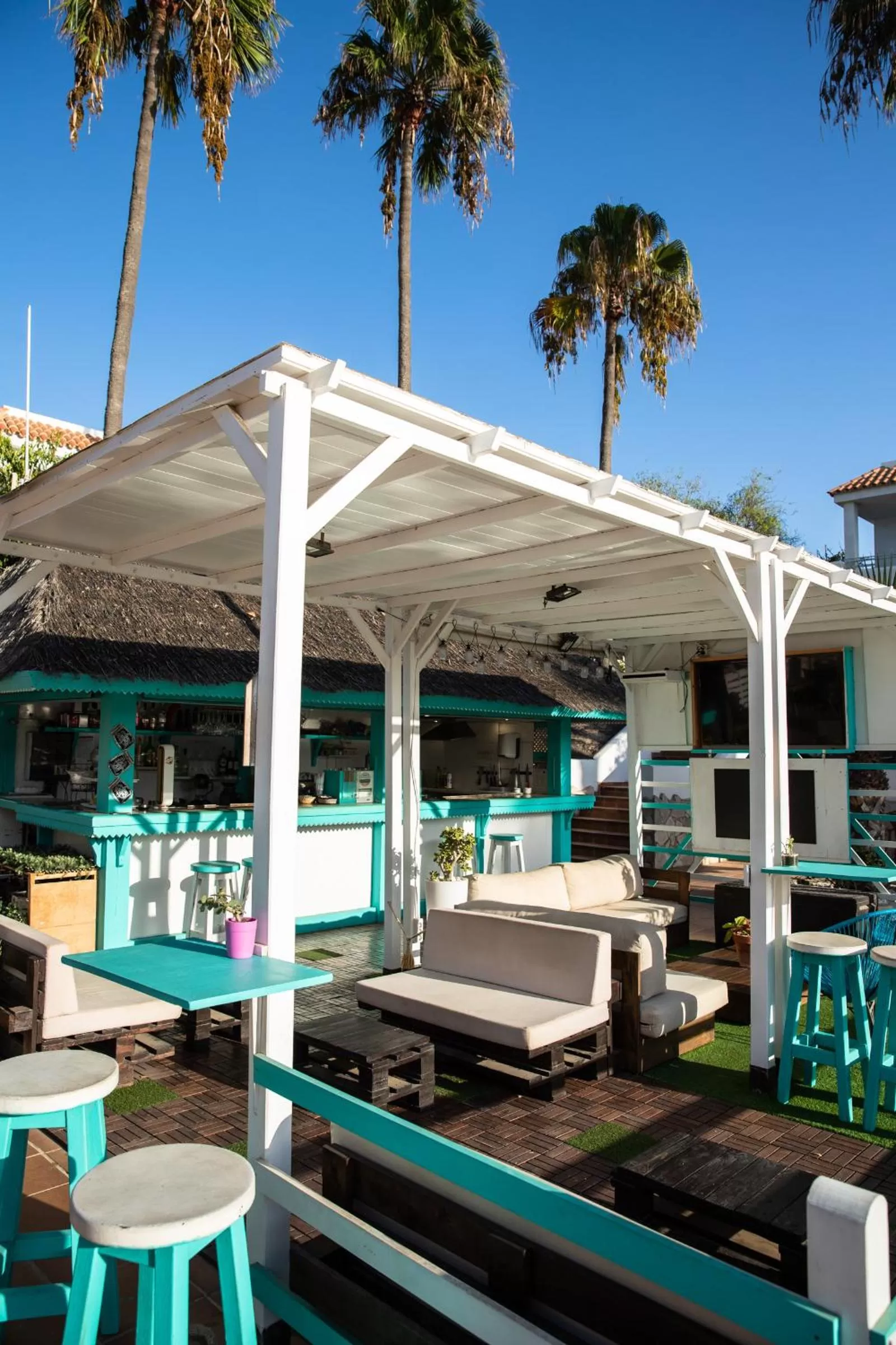 Lounge or bar in Fuentepark Apartments