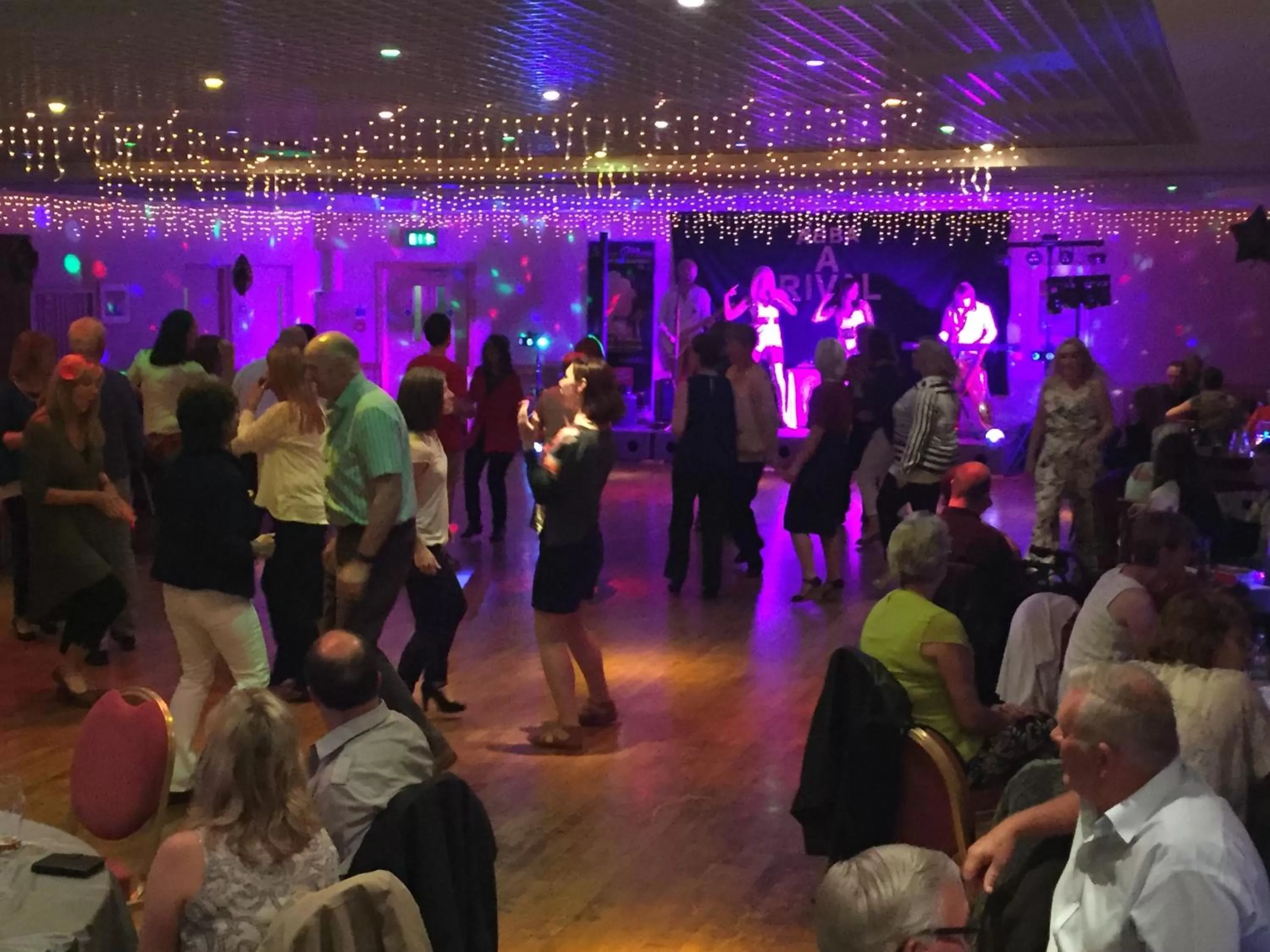 Evening entertainment in Cross Keys Hotel, Kelso