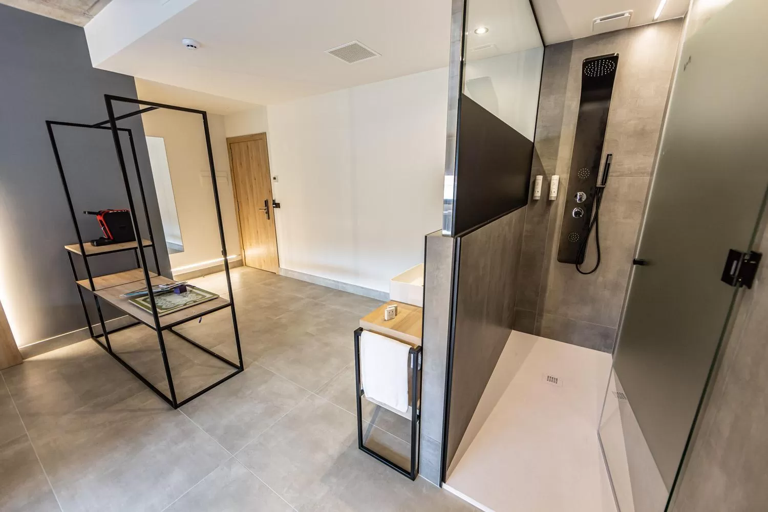 Shower in Hospedium Hotel Devalar Do Mar