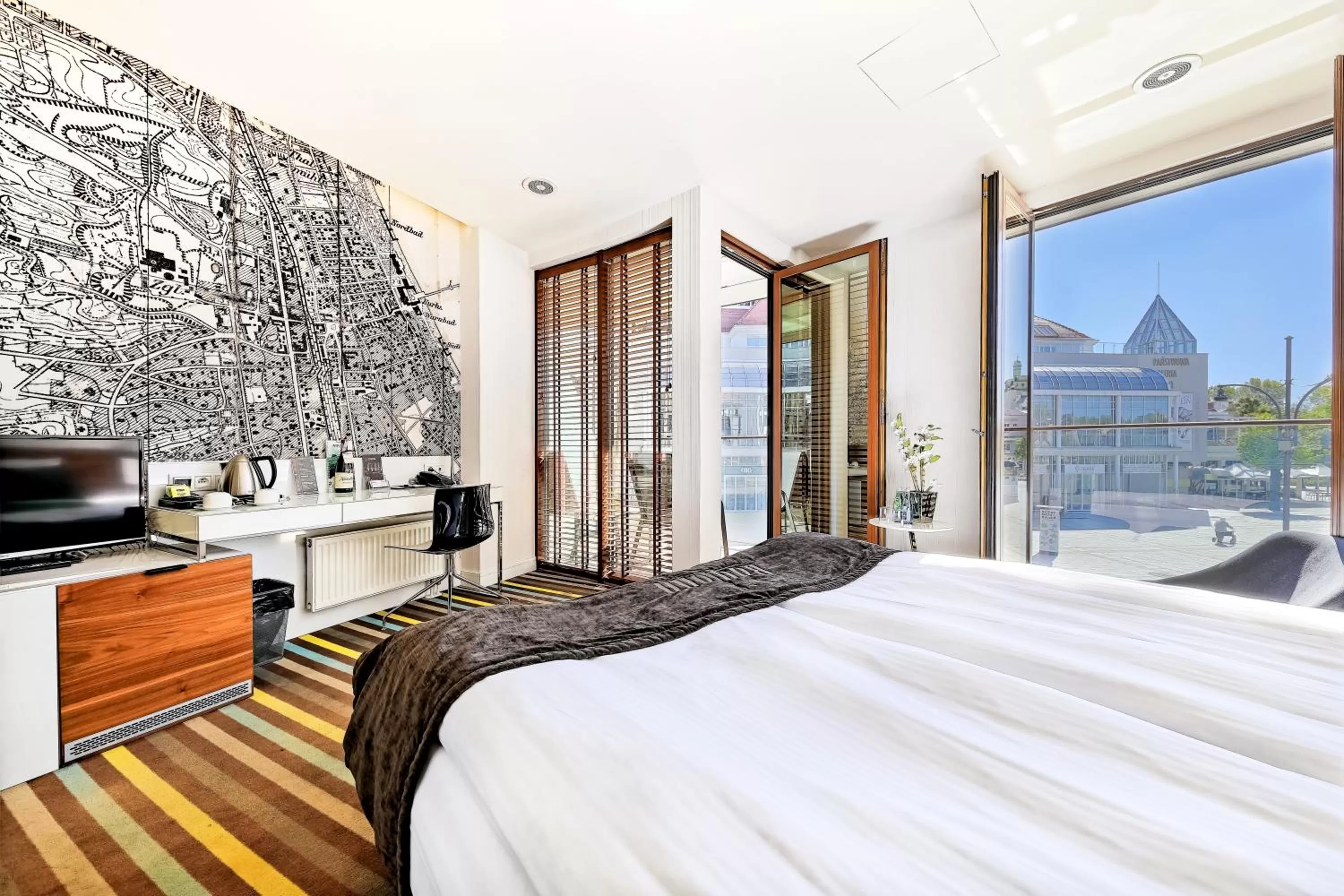 Bed in Bayjonn Boutique Hotel