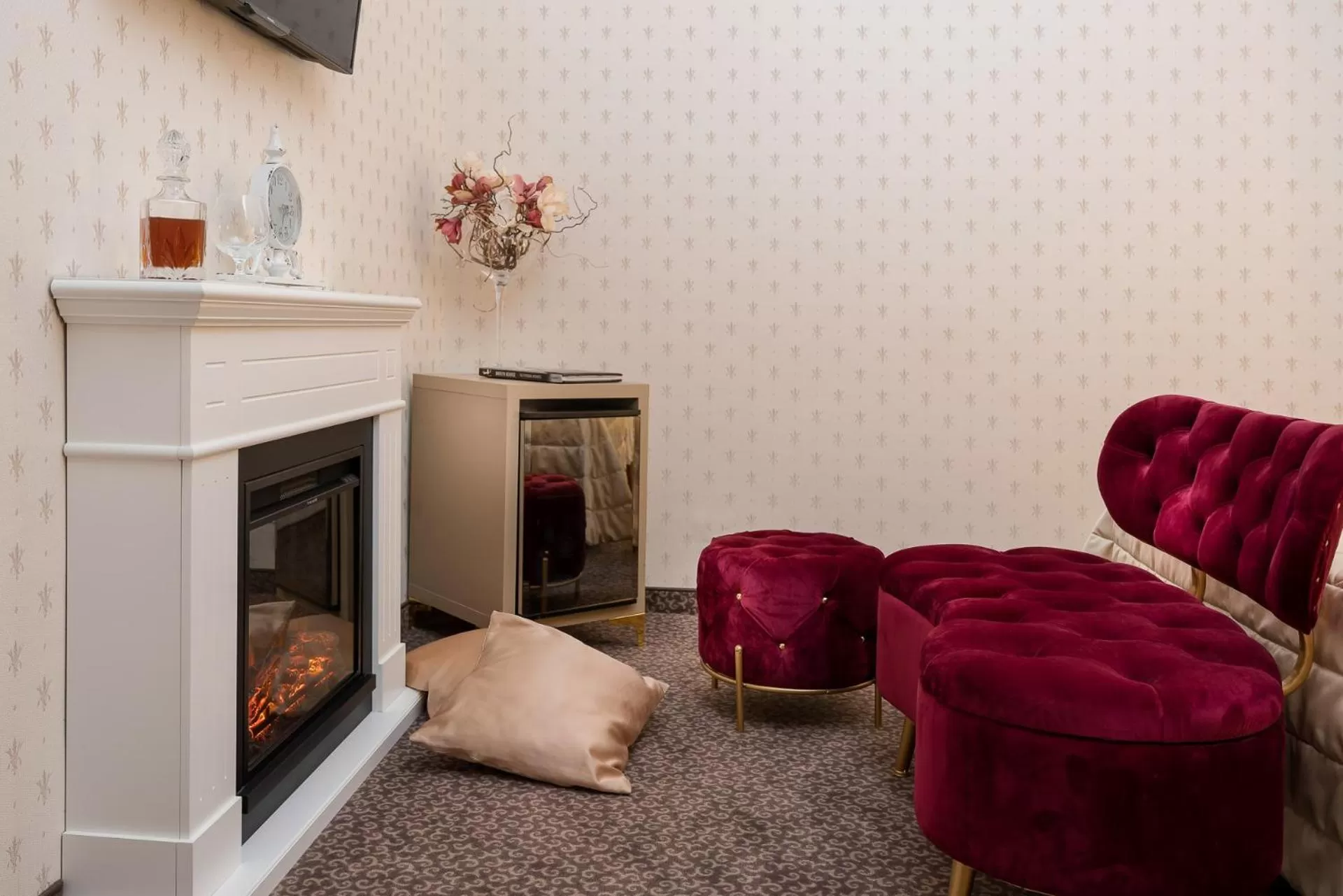 Decorative detail in Albergo Rossini 1936