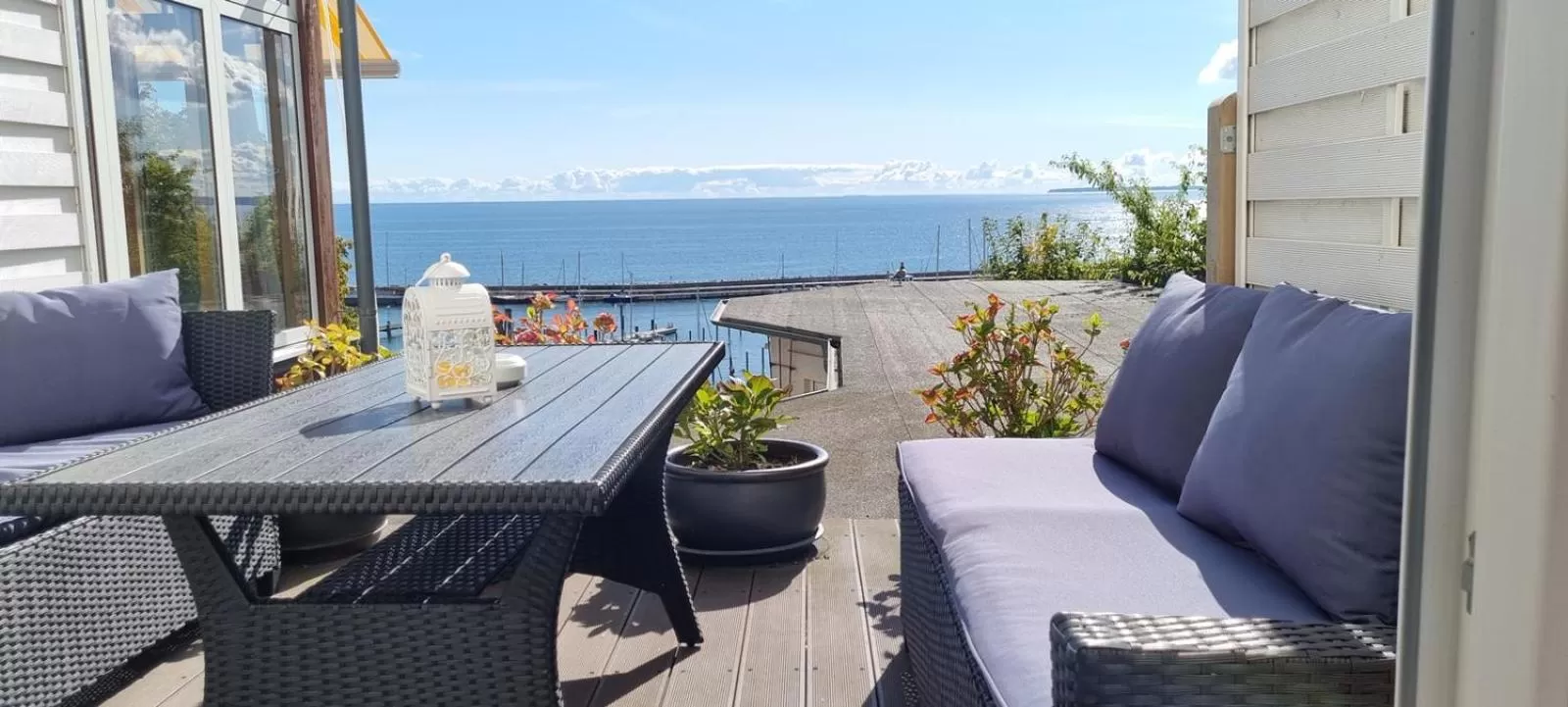 Patio in Hotel Waterkant