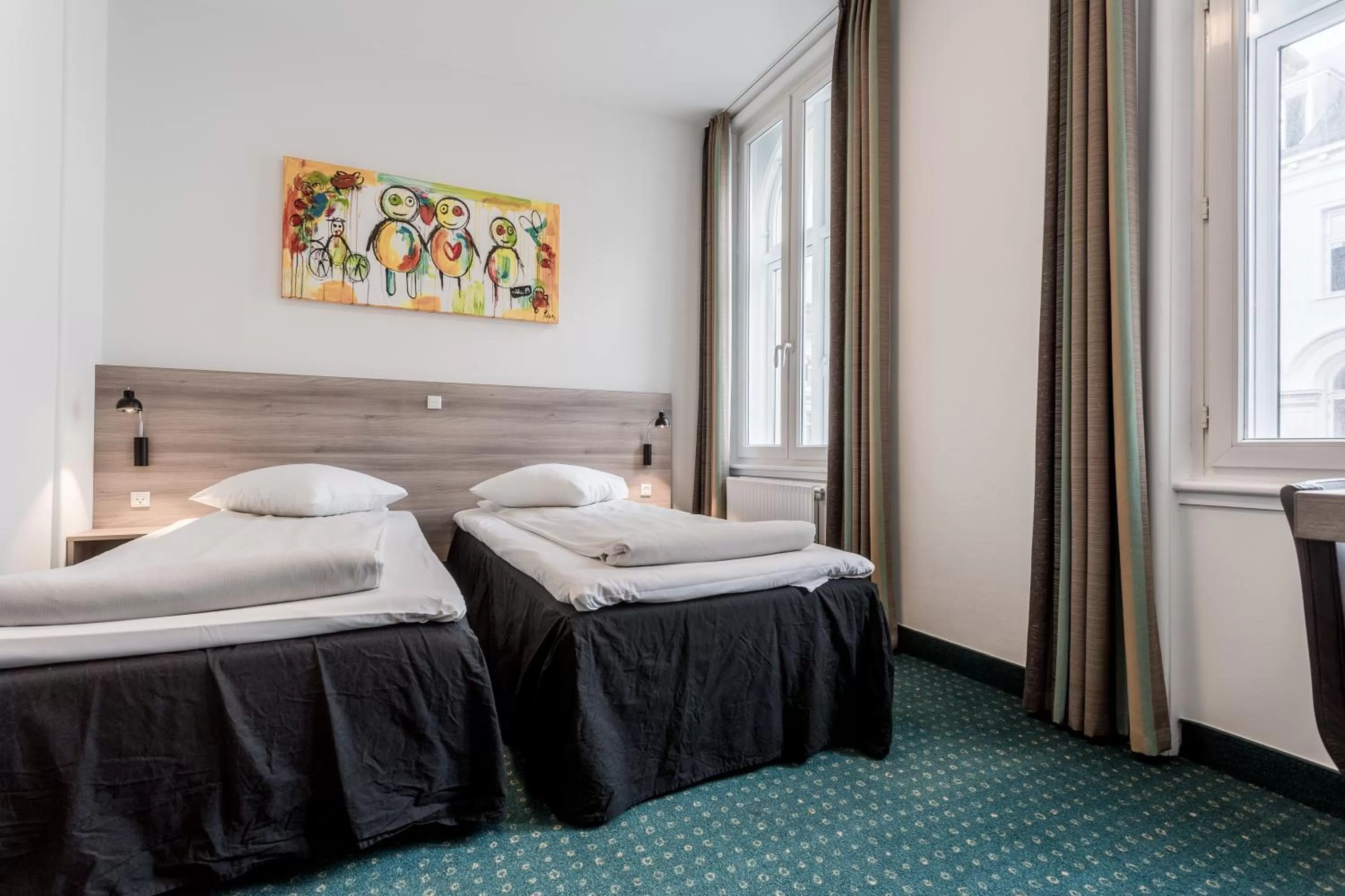 Bedroom, Bed in Good Morning City Copenhagen Star