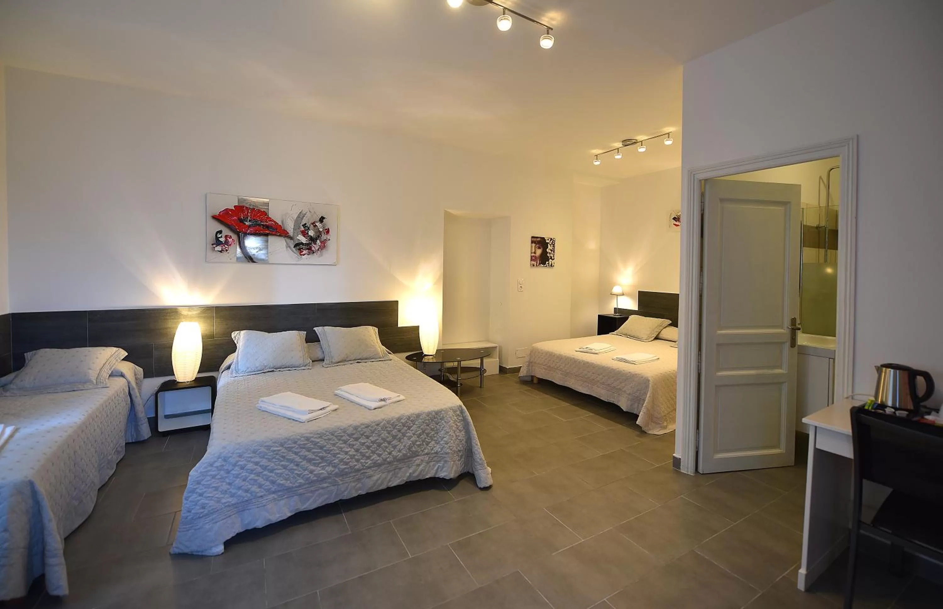 Bed in Hôtel A casa di Maria Cicilia