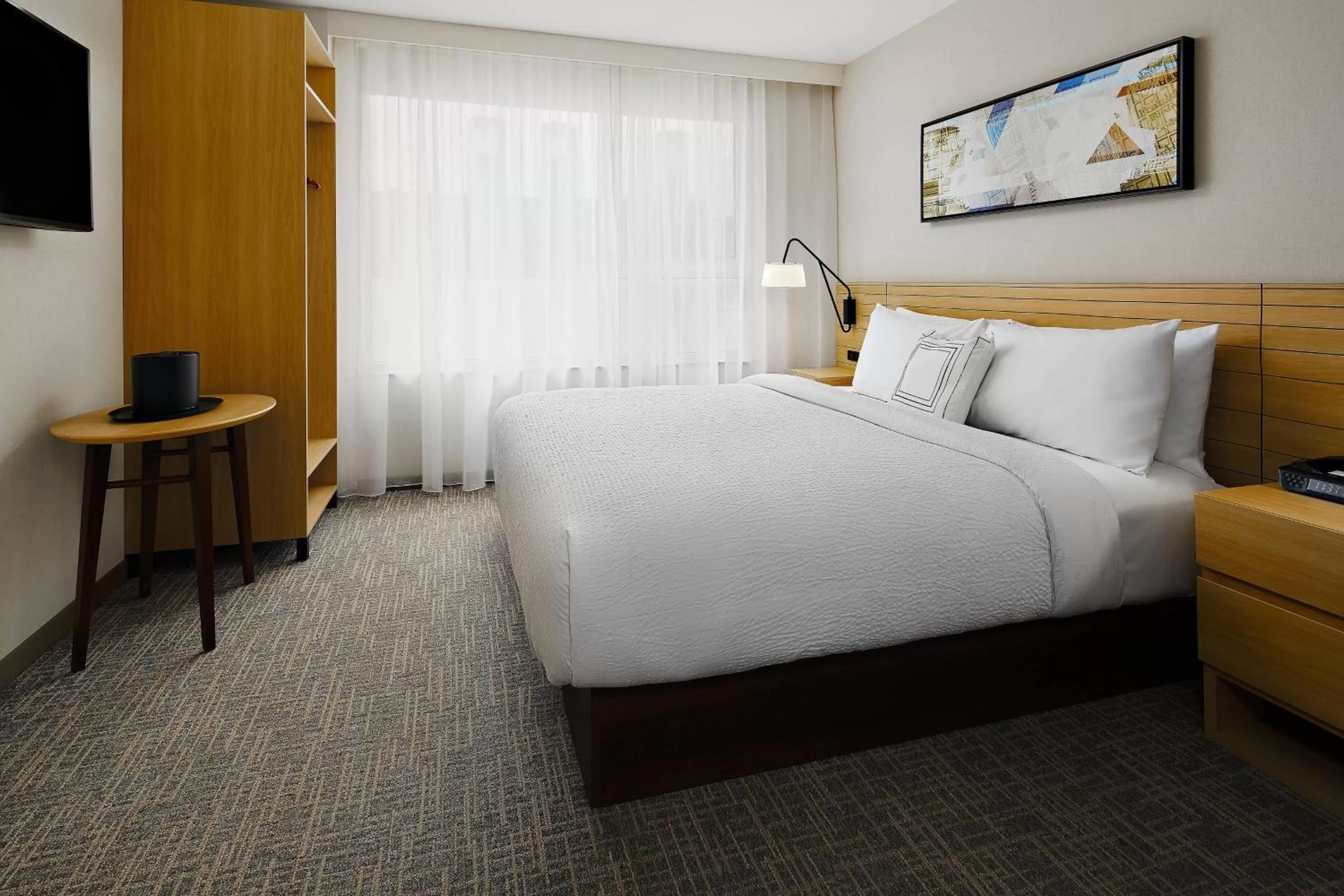 Photo of the whole room, Bed in TownePlace Suites by Marriott New York Manhattan/Times Square