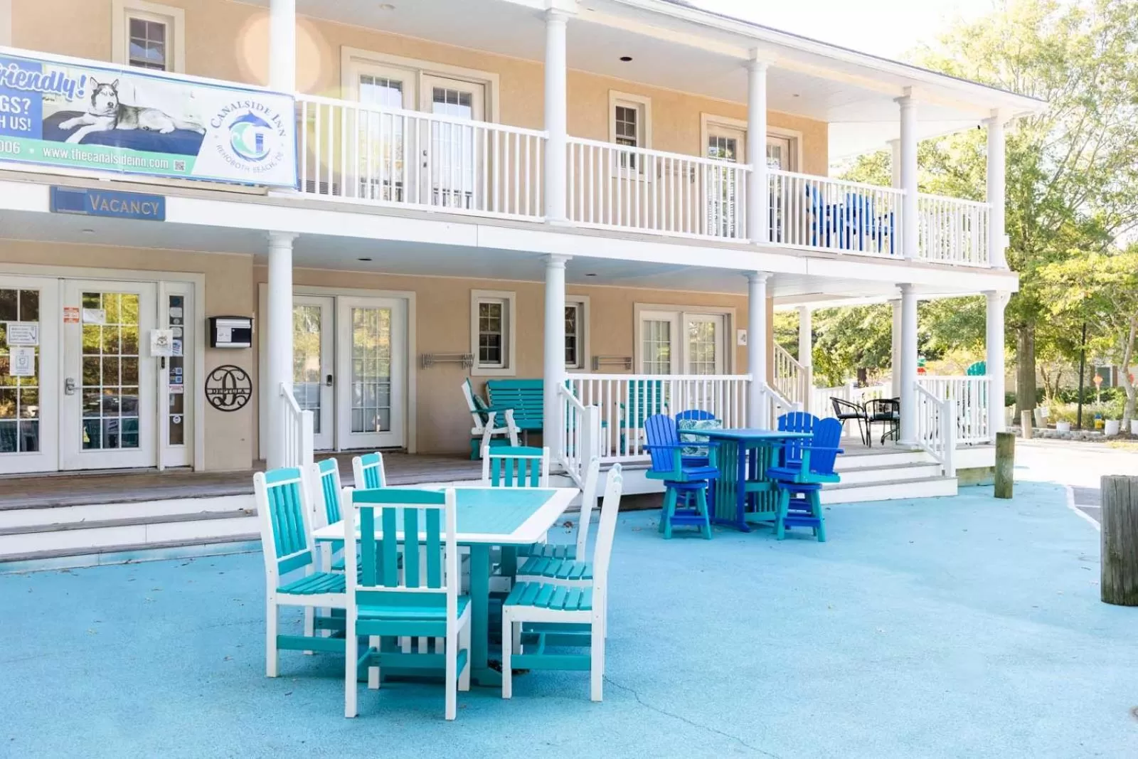 Property building in Canalside Inn