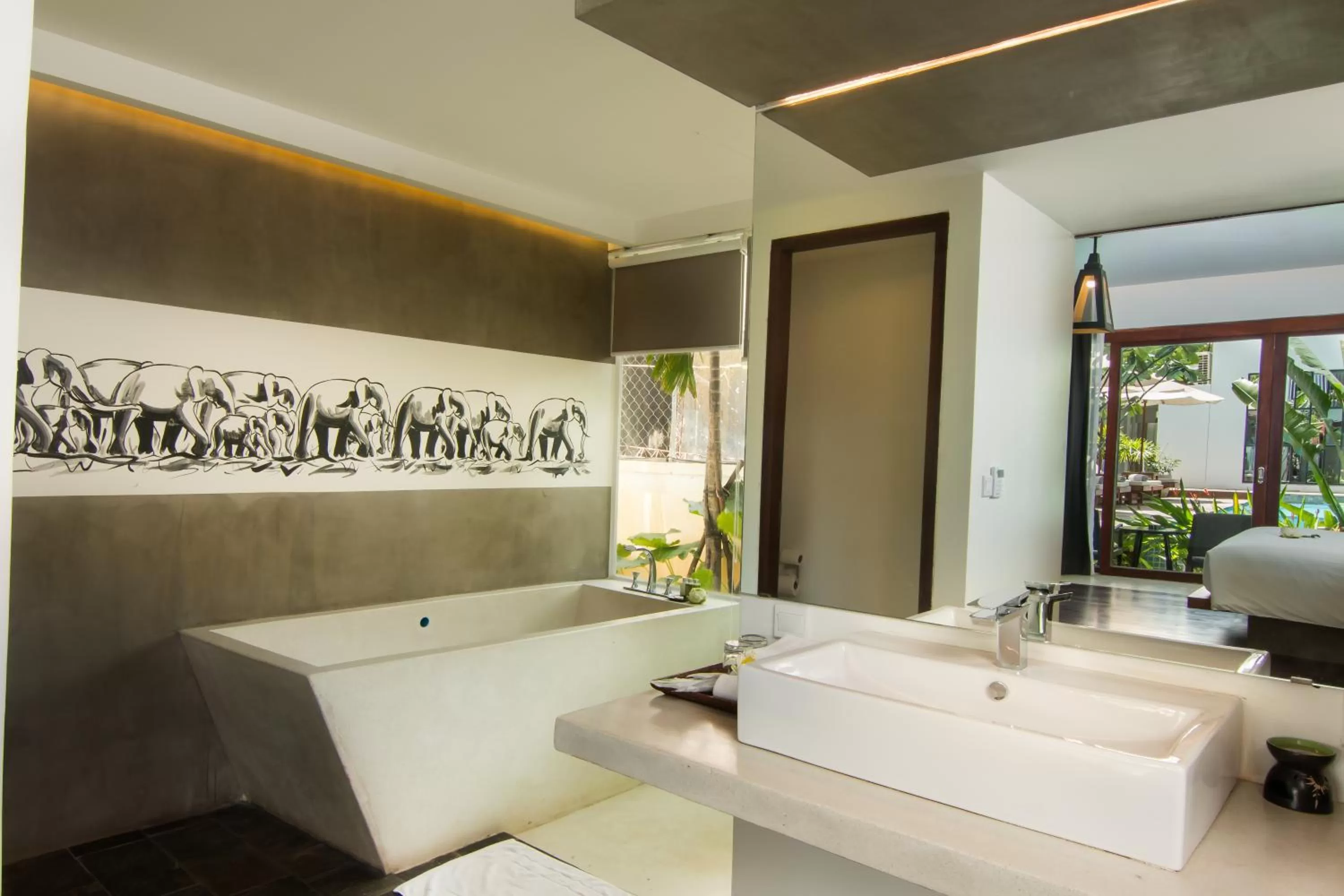 Bathroom in Apsara Residence Hotel