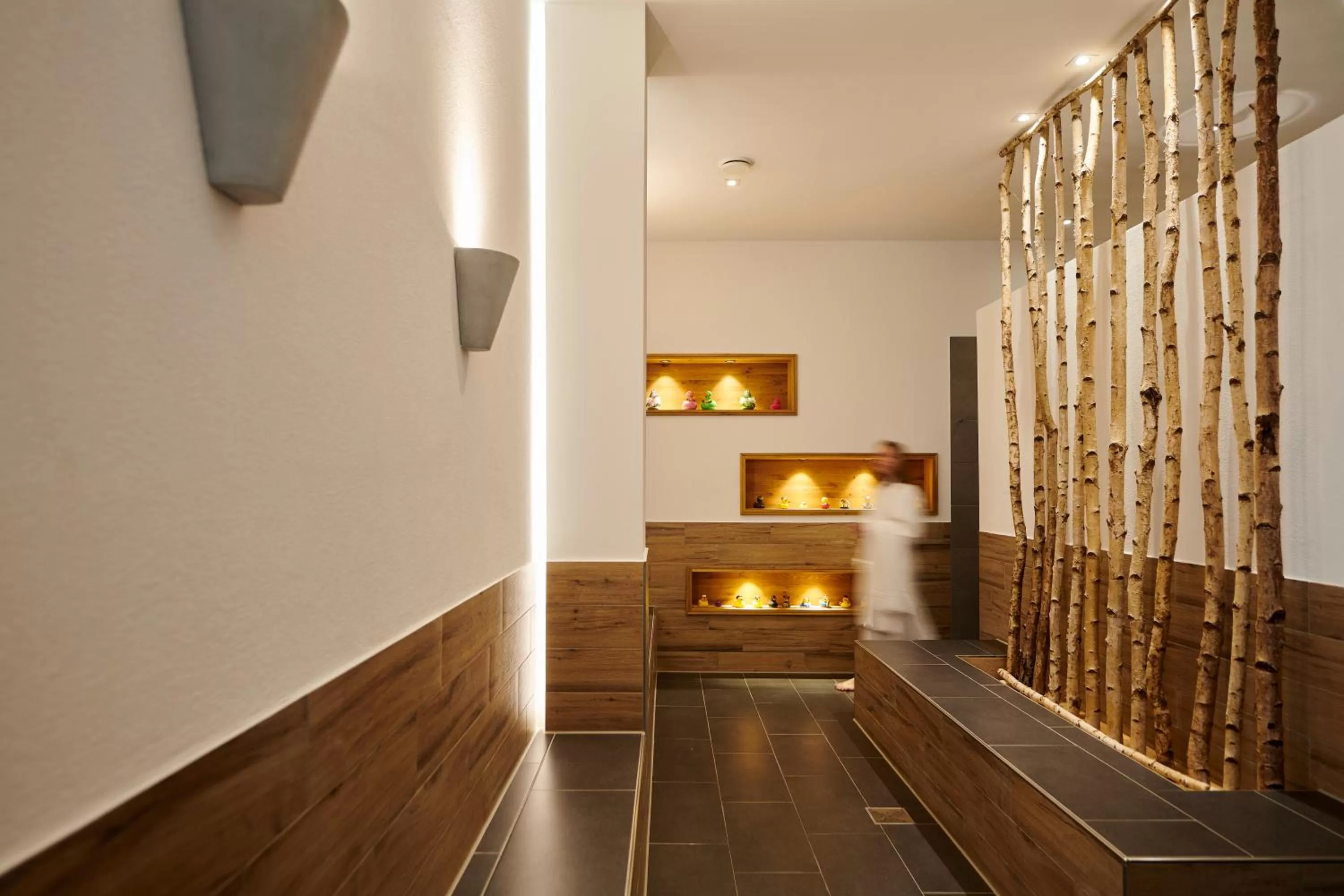 Sauna in Hotel Bannwaldsee