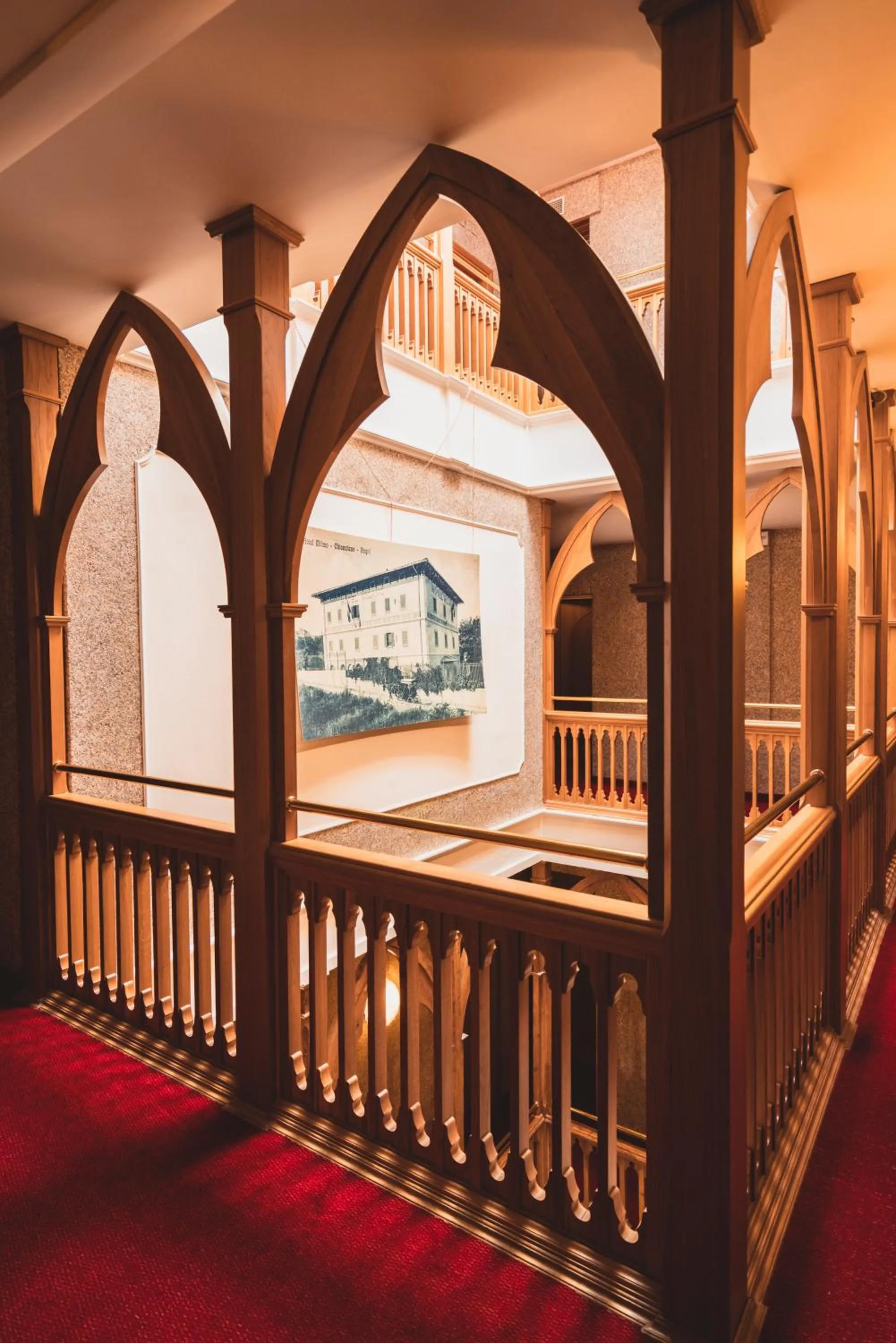 Communal lounge/ TV room in Grand Hotel Milano