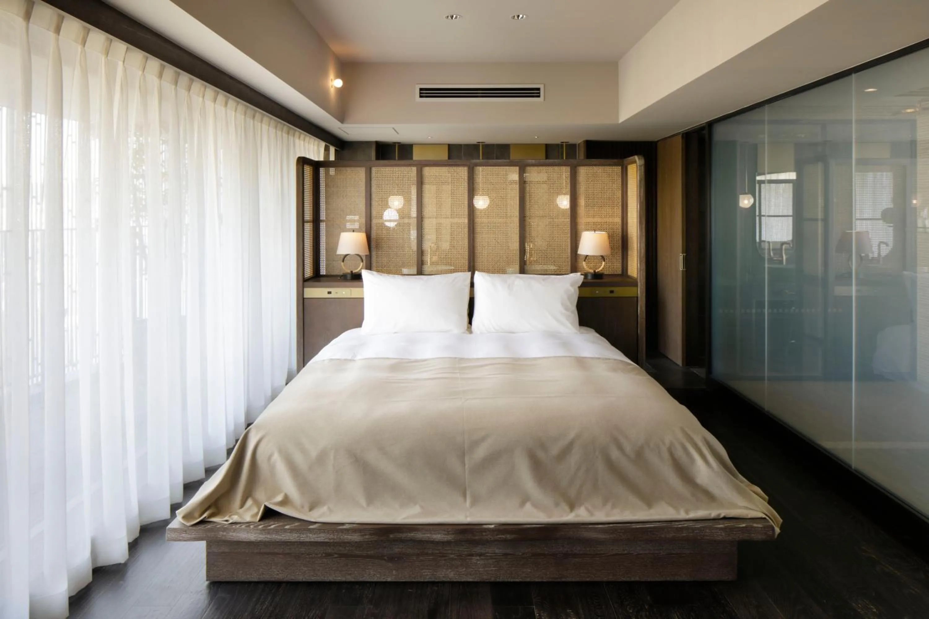 Bed in GOOD NATURE HOTEL KYOTO